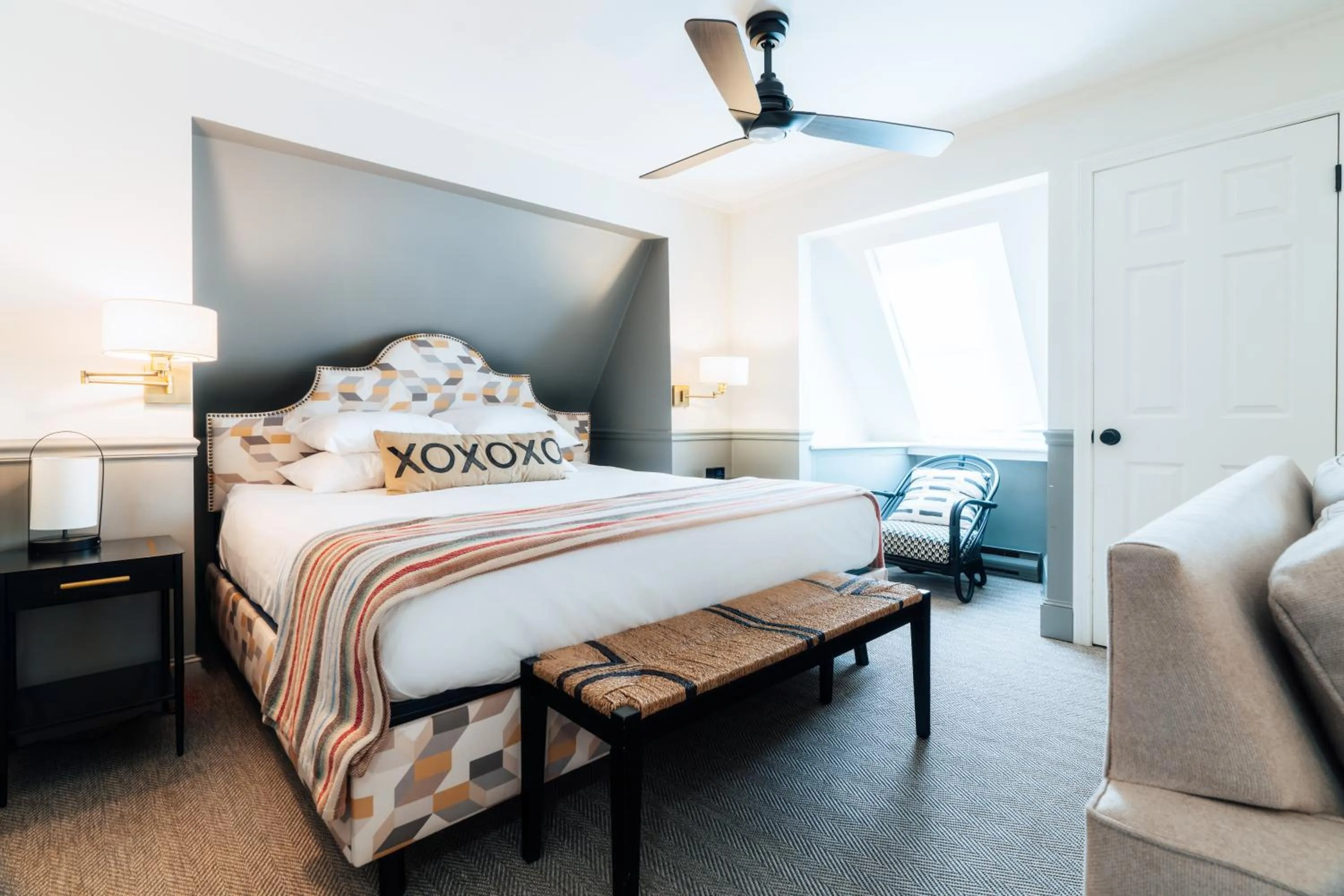 Bedroom, Bed in Mercury Hotel Provincetown