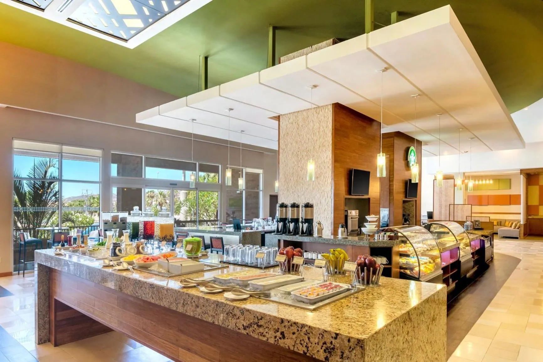 Buffet breakfast in Hyatt Place Los Cabos