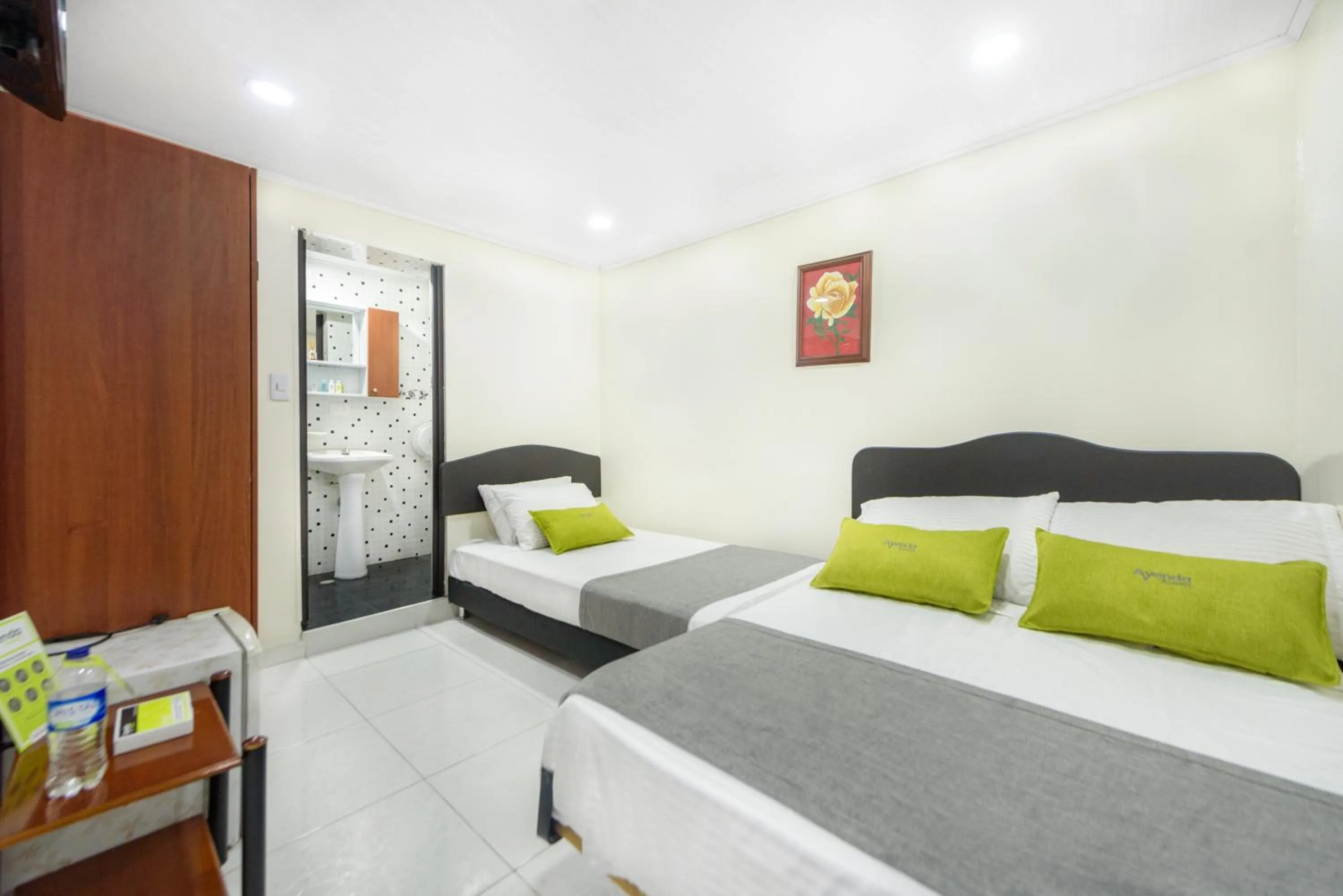 Bed in Ayenda 1016 Bogota Chapinero