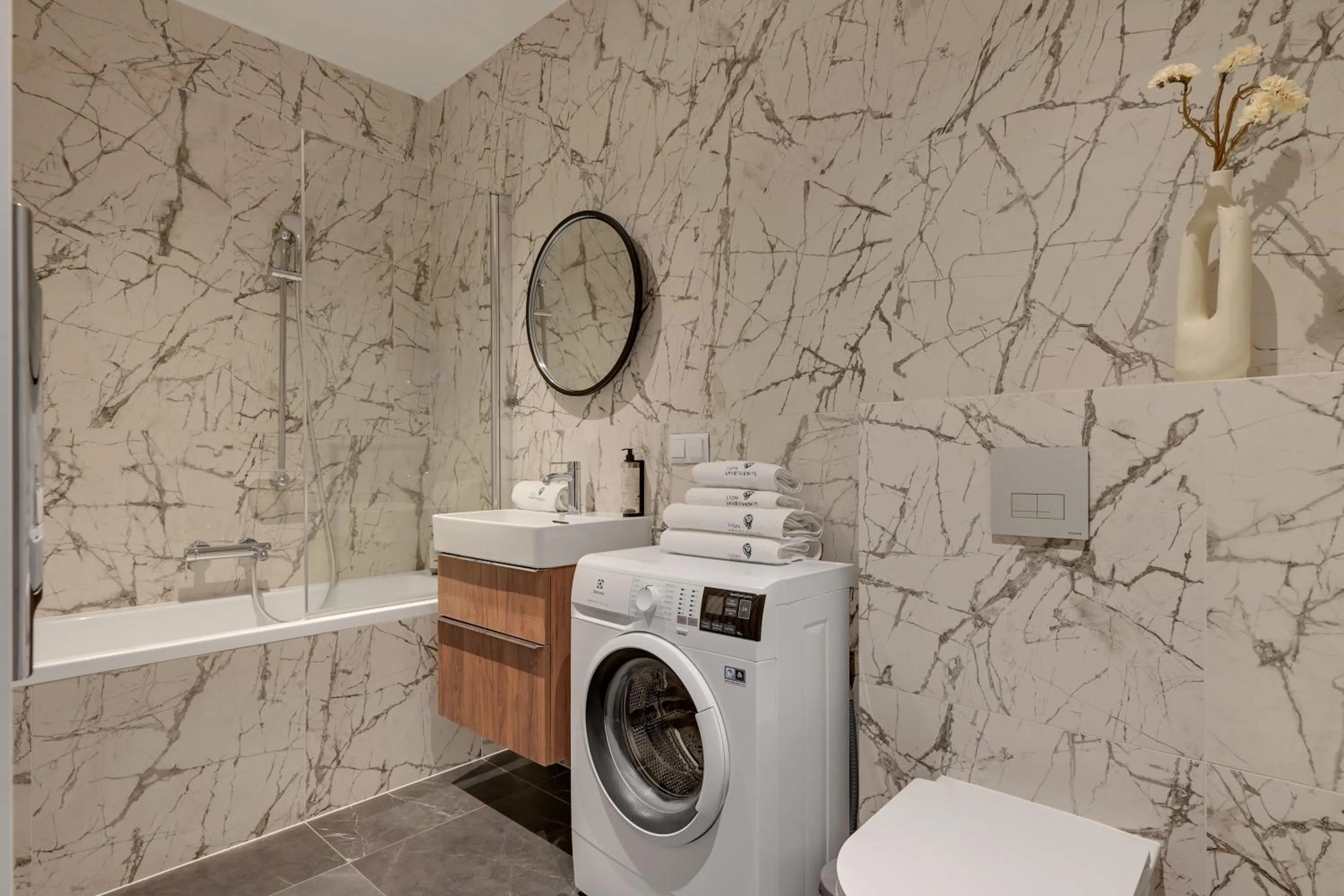 Bathroom in Gdańsk Old Town Apartments & Studios by Lion Apartments