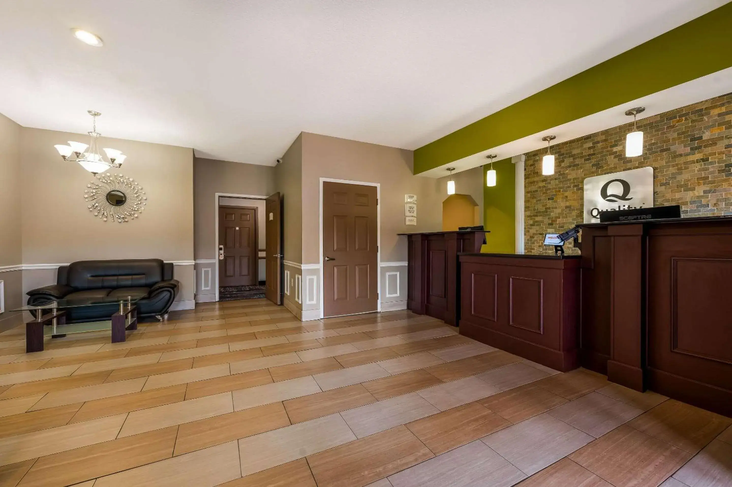 Lobby or reception in Quality Inn Fort Payne Lobby or reception in Quality Inn Fort Payne