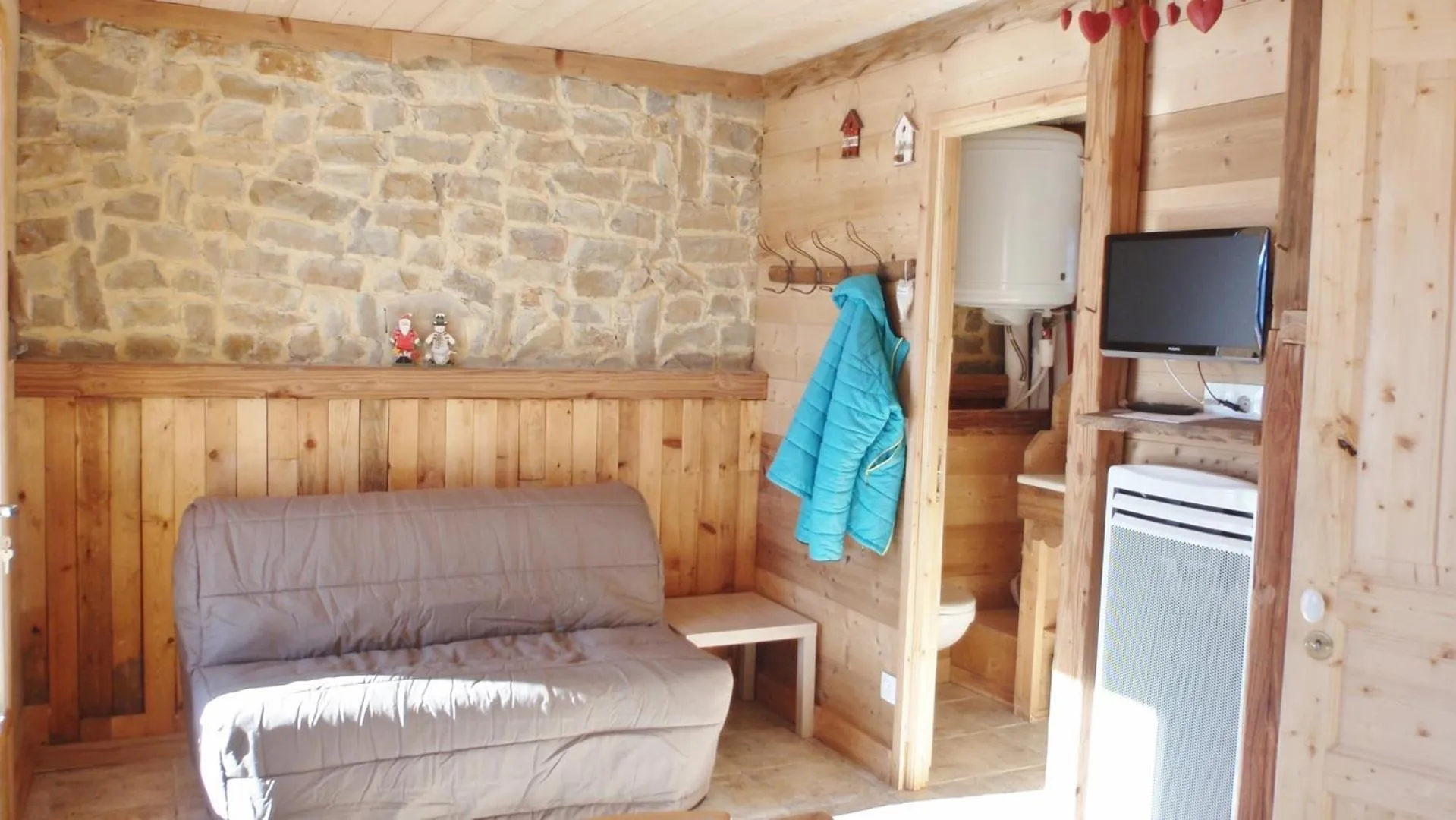 Bed in Appartements dans Chalet
