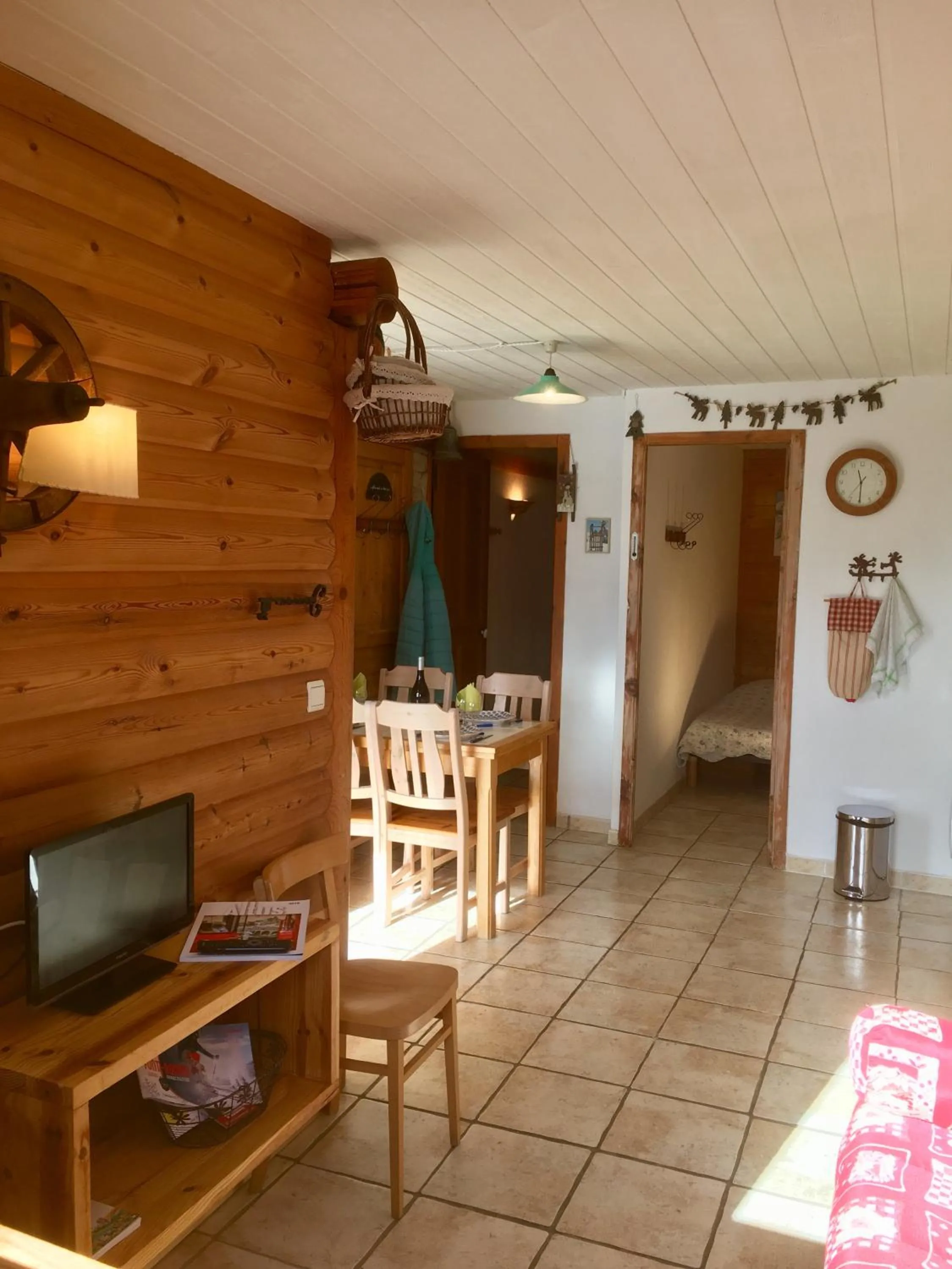 Living room in Appartements dans Chalet