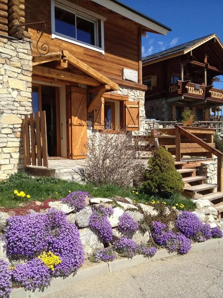Patio in Appartements dans Chalet
