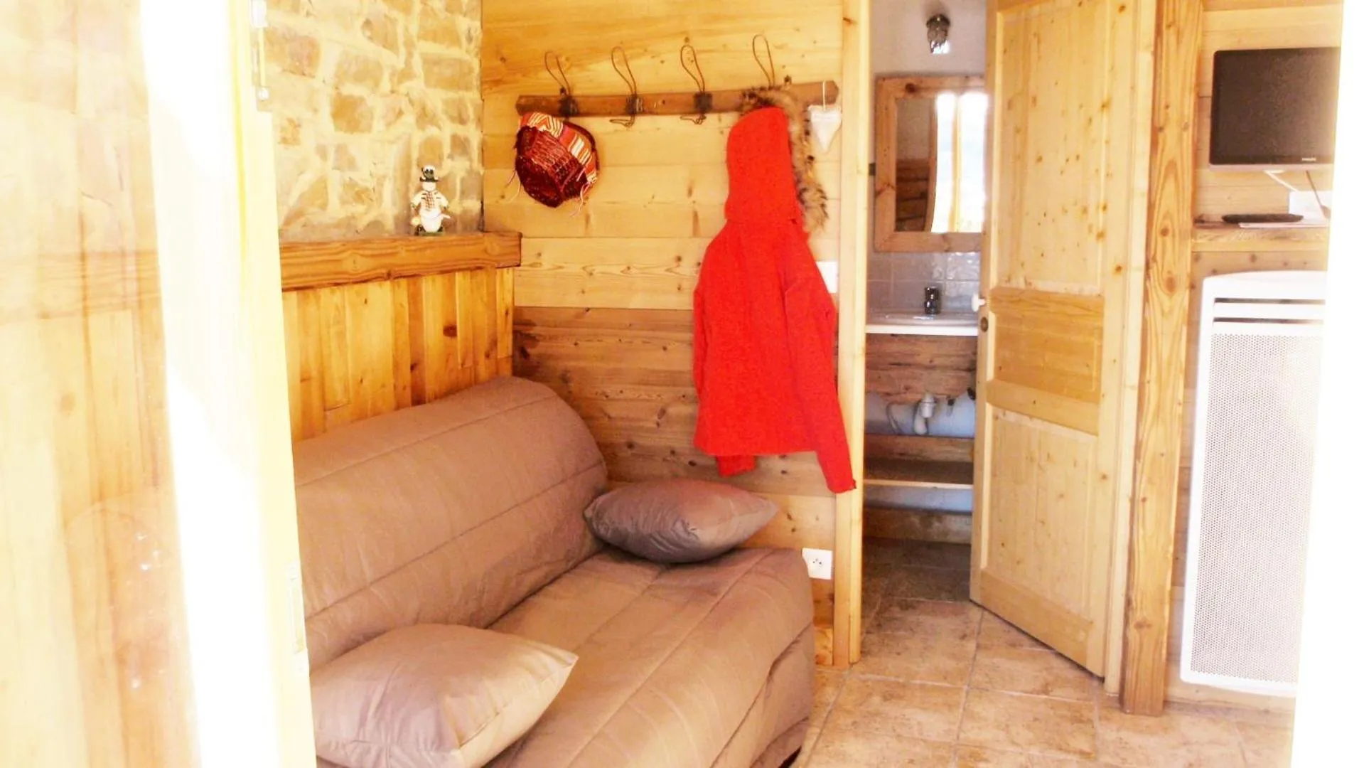 Bed in Appartements dans Chalet