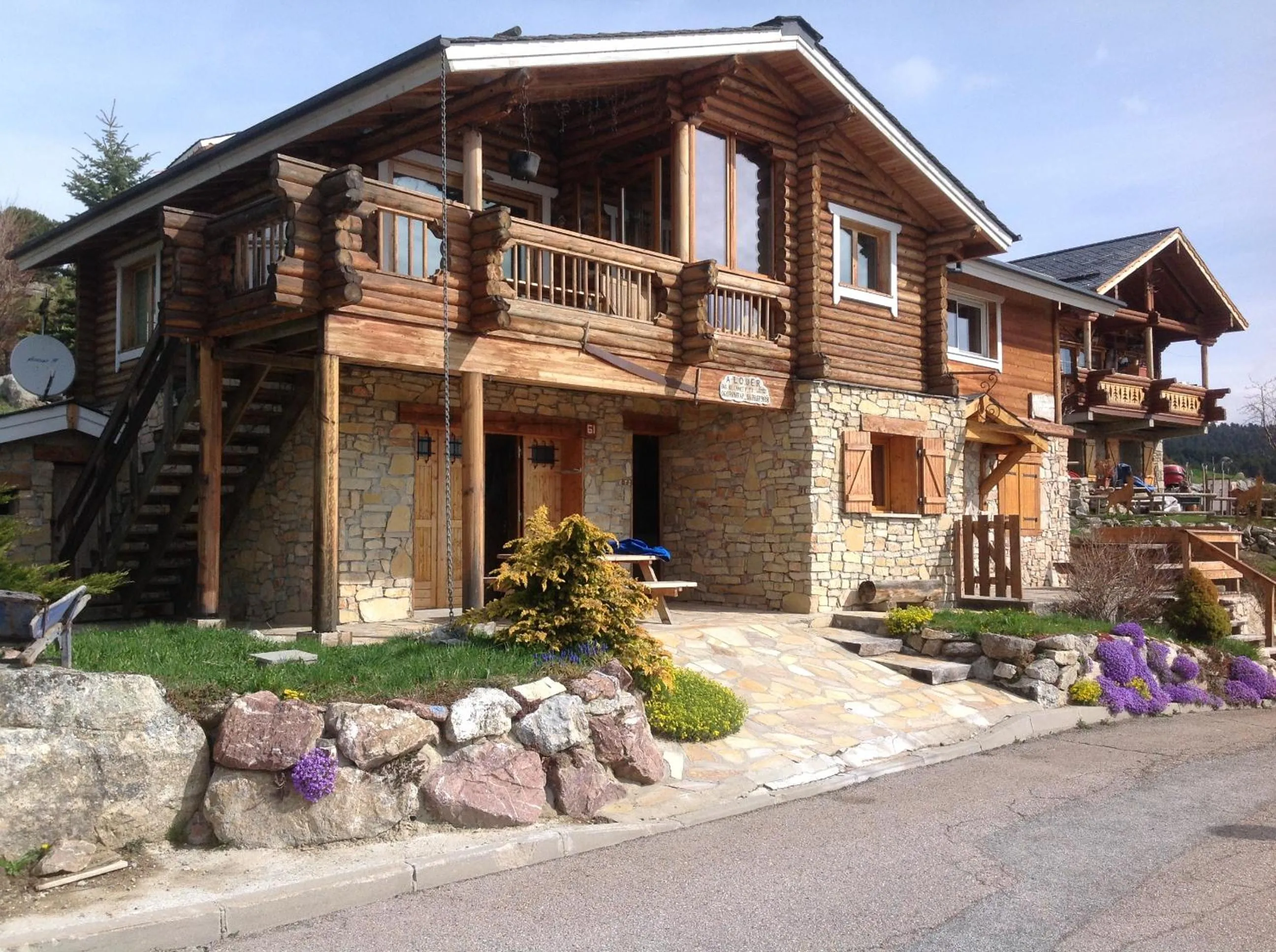 Facade/entrance in Appartements dans Chalet