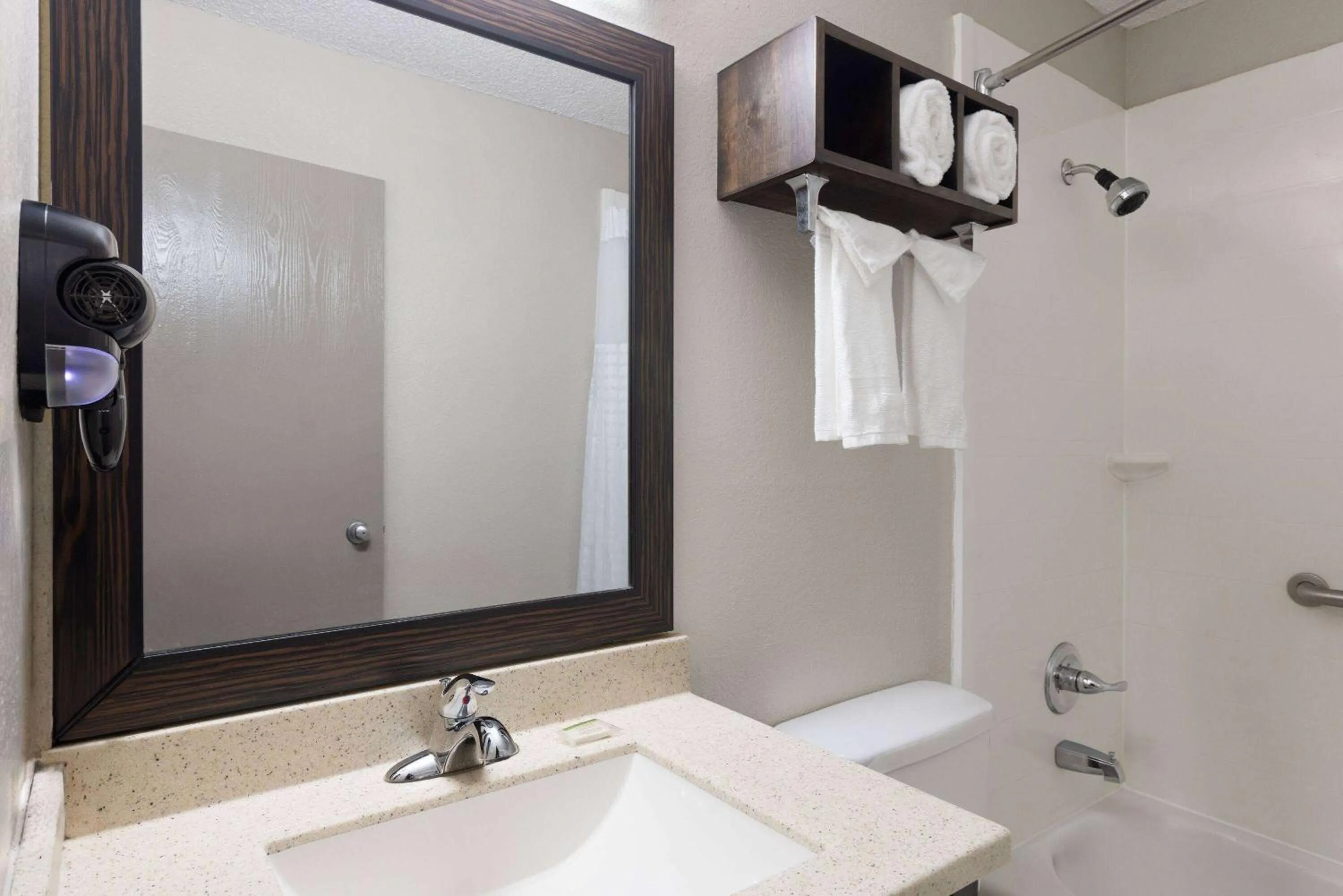 Bathroom in Days Inn by Wyndham Miami