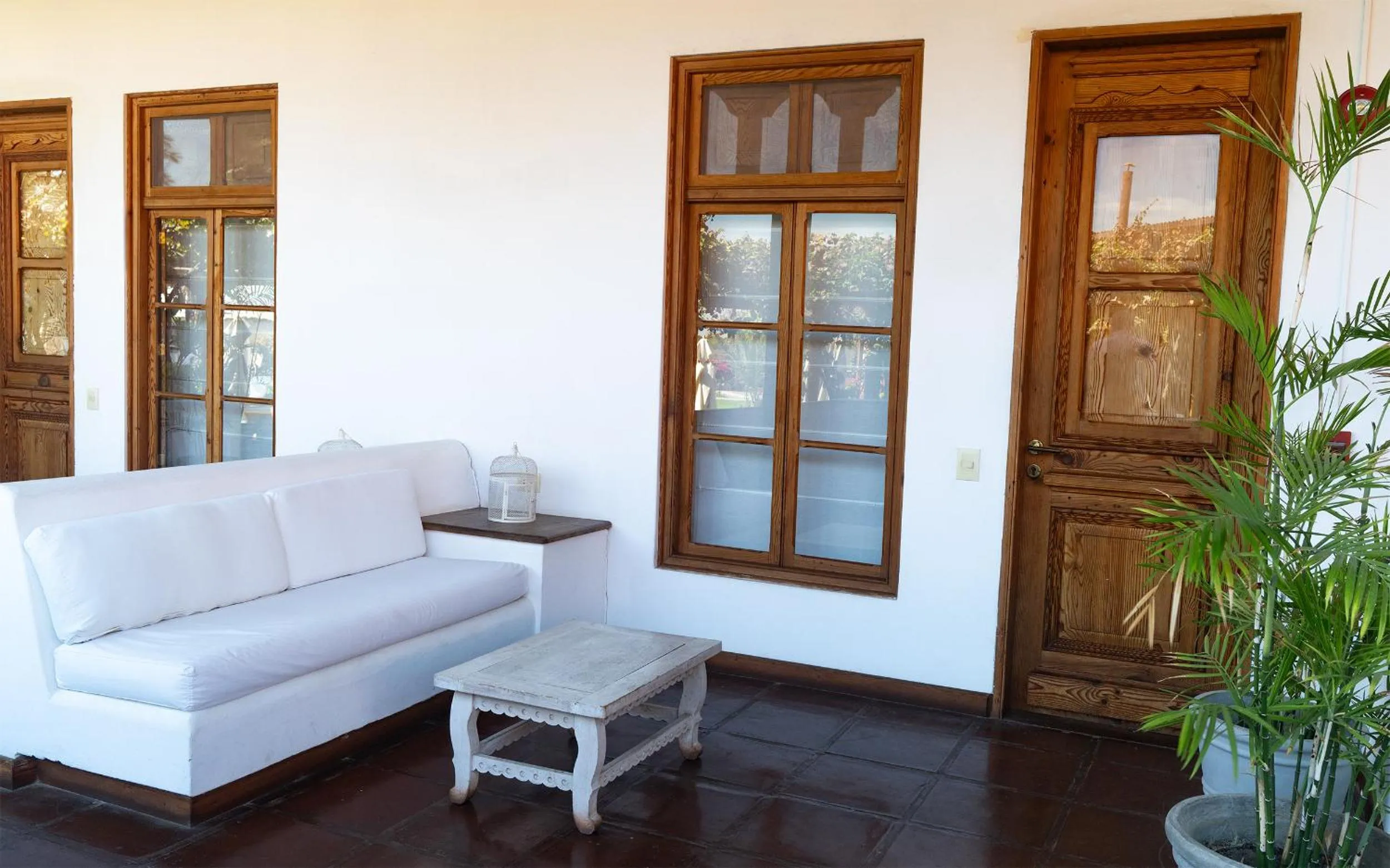 Living room in Hotel Viñas Queirolo