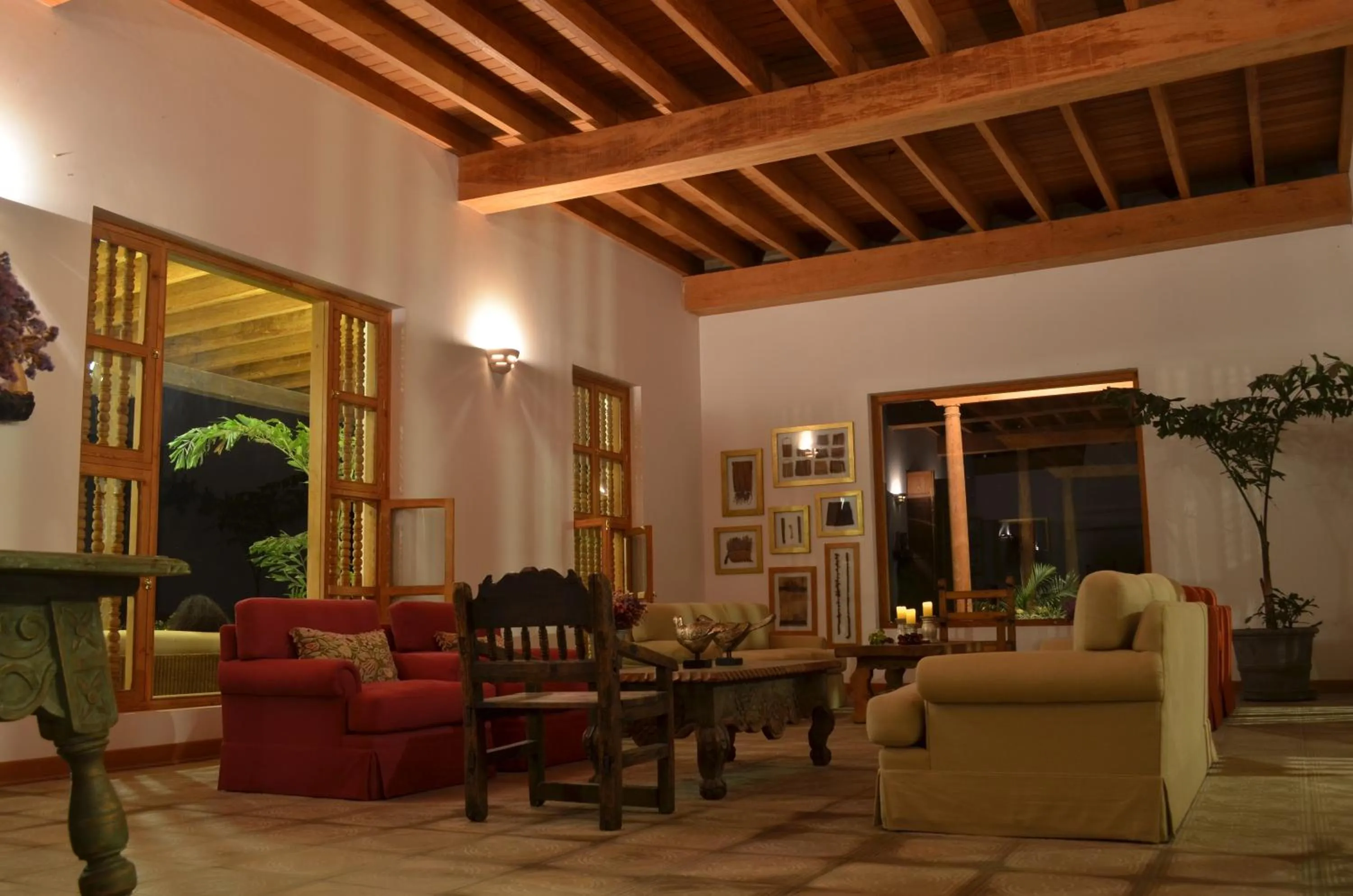 Lobby or reception in Hotel Viñas Queirolo