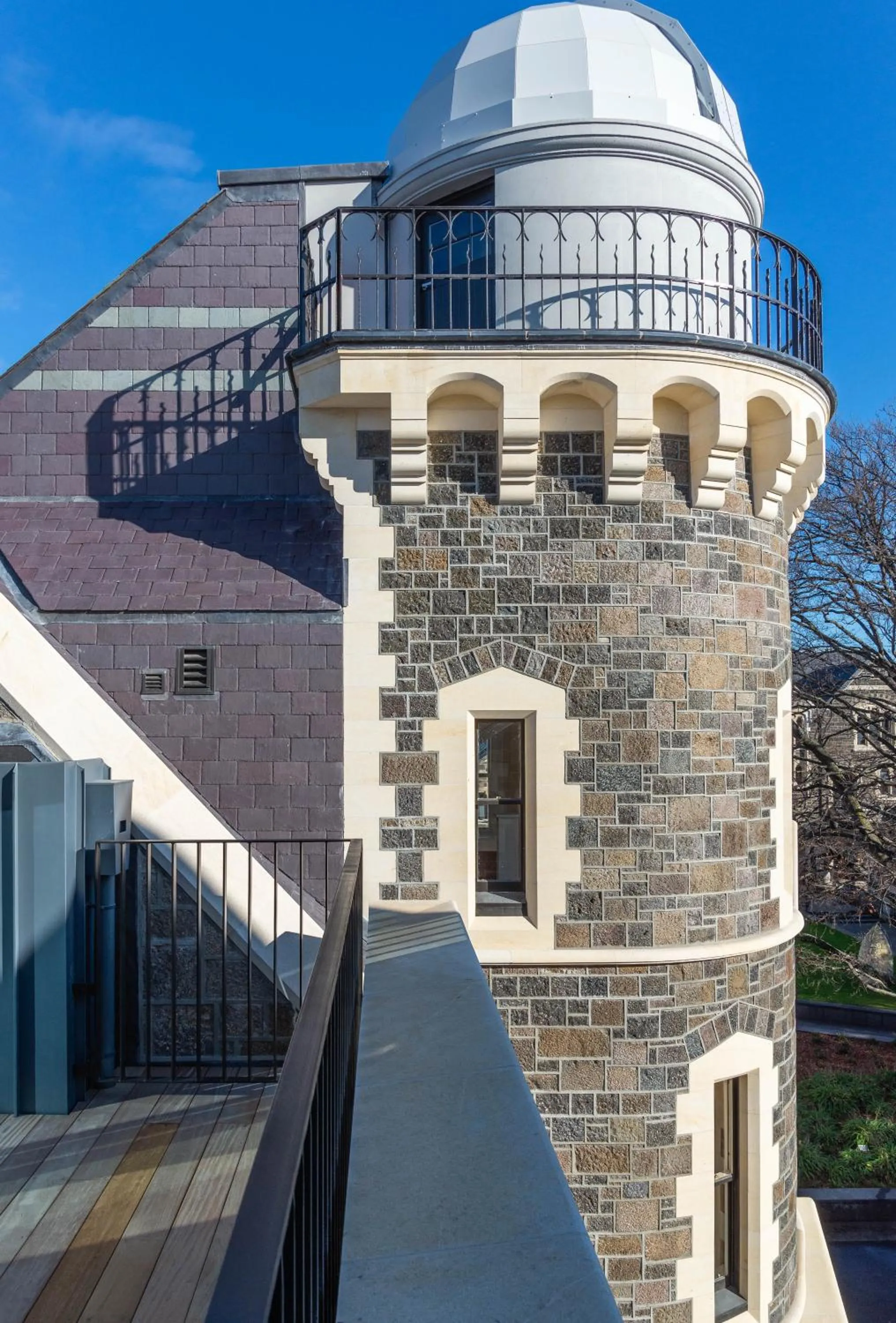 Property building in The Observatory Hotel Christchurch