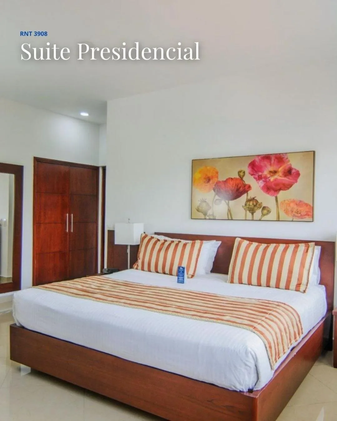 Bed in Hotel Neiva Plaza