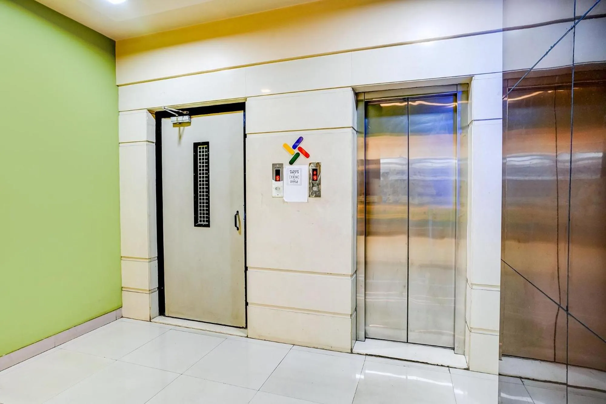 elevator in FabHotel Devanshi Inn