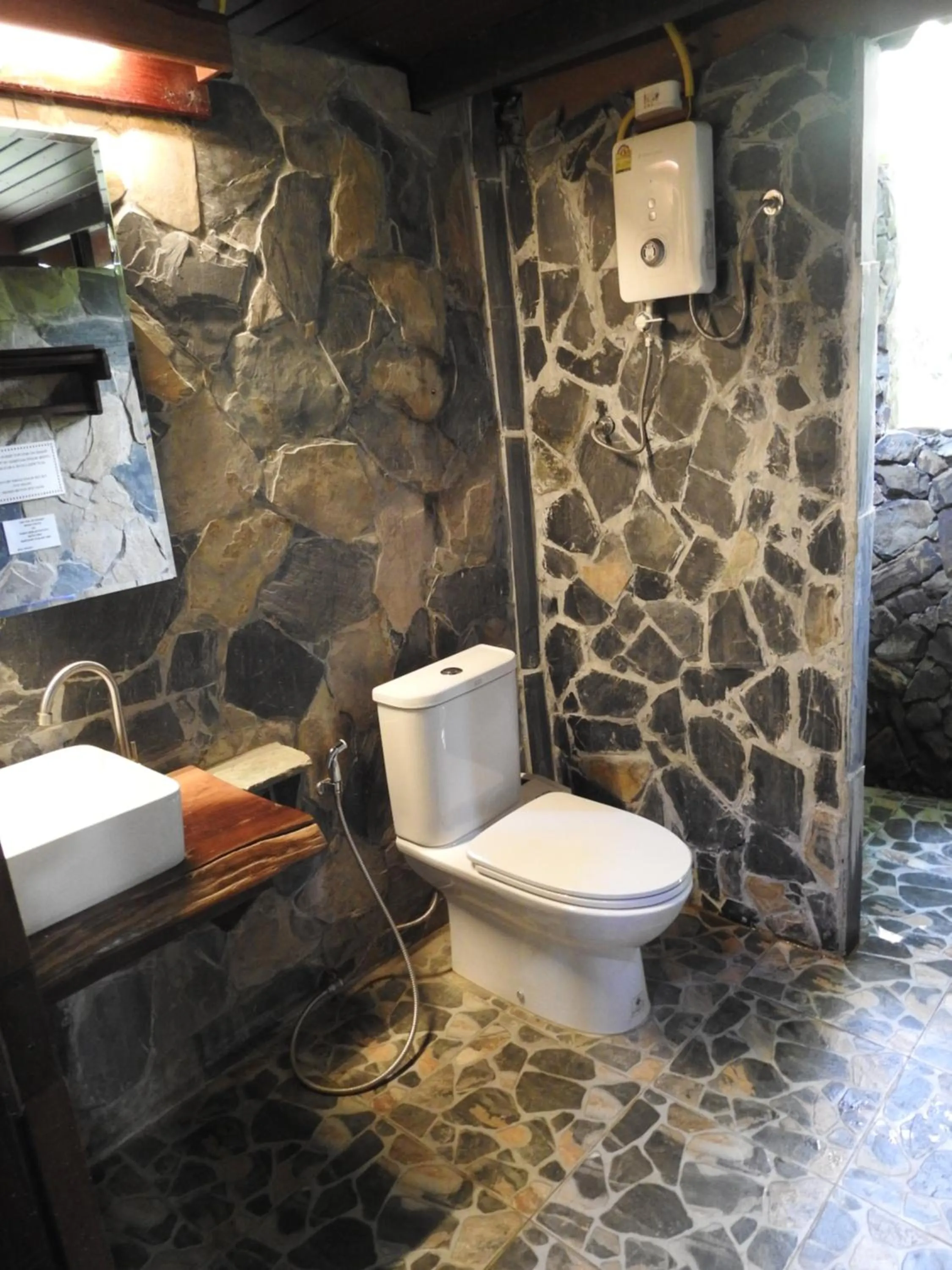 Bathroom in Khao Sok Nature Resort