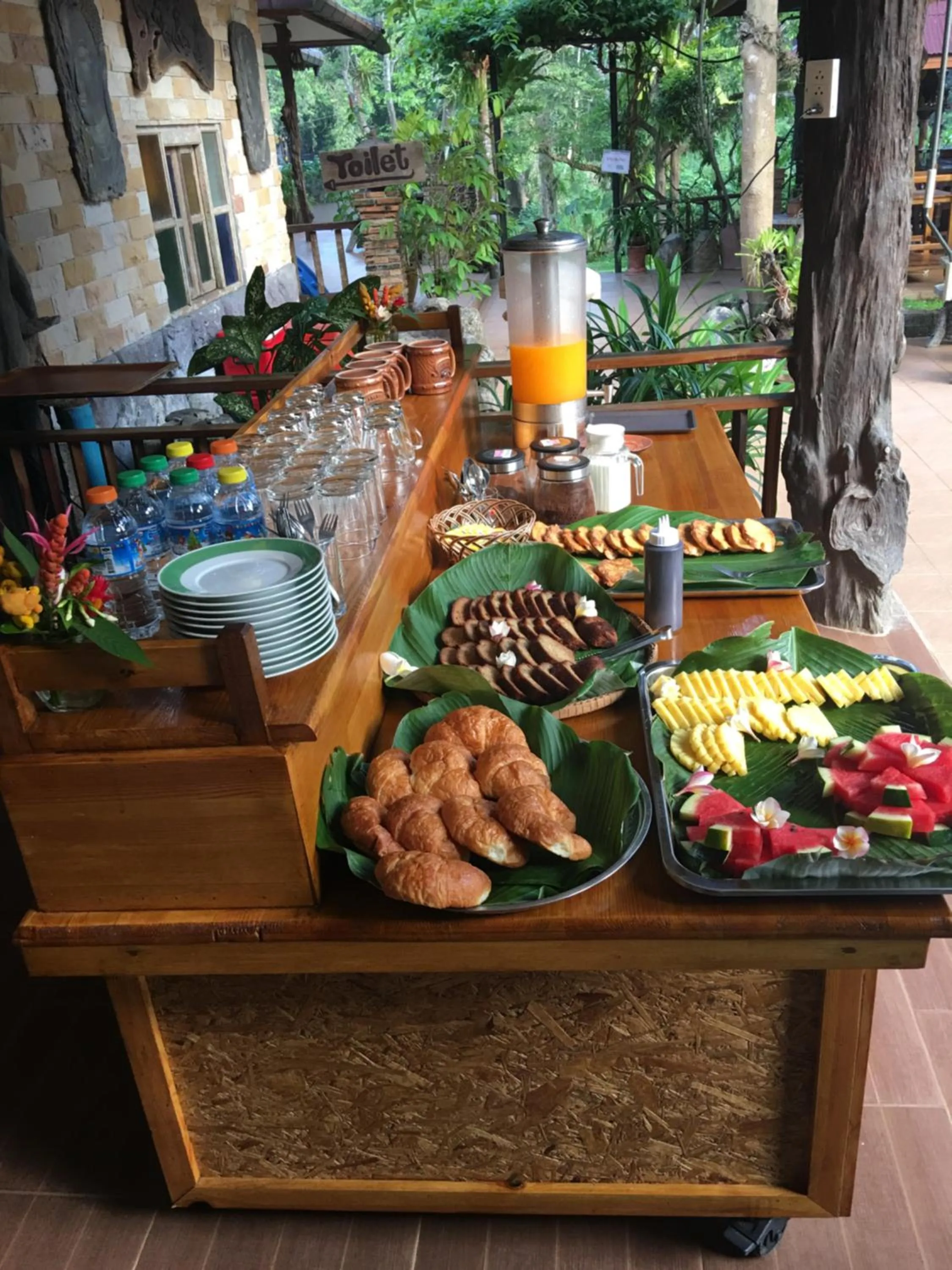 Breakfast in Khao Sok Nature Resort