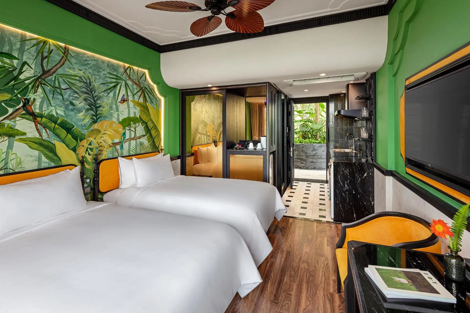 Bedroom, Bed in Ravatel Style Hotel Bac Giang