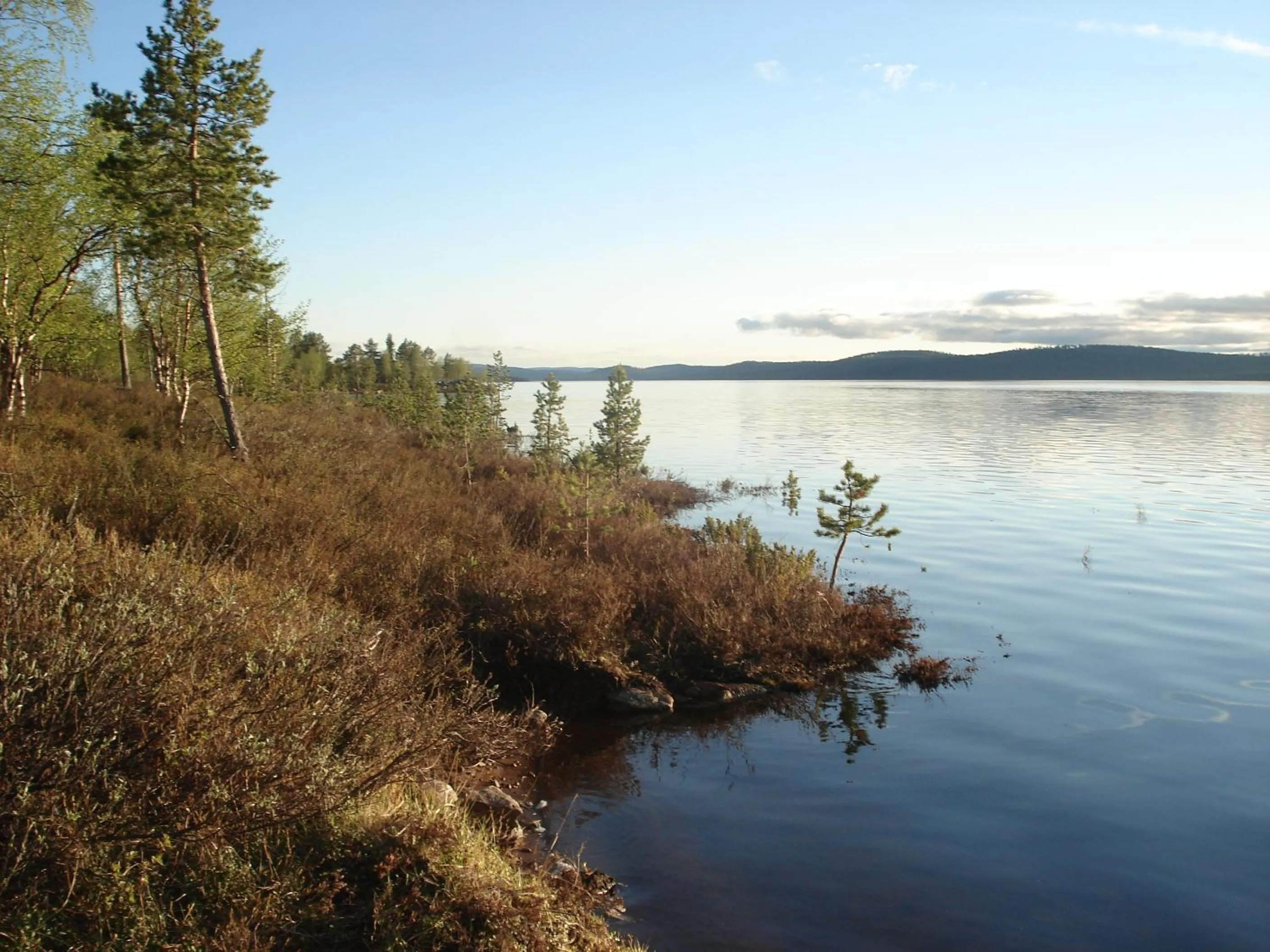 Lake view in Villa Paatari, Inari (Paadarjärvi)