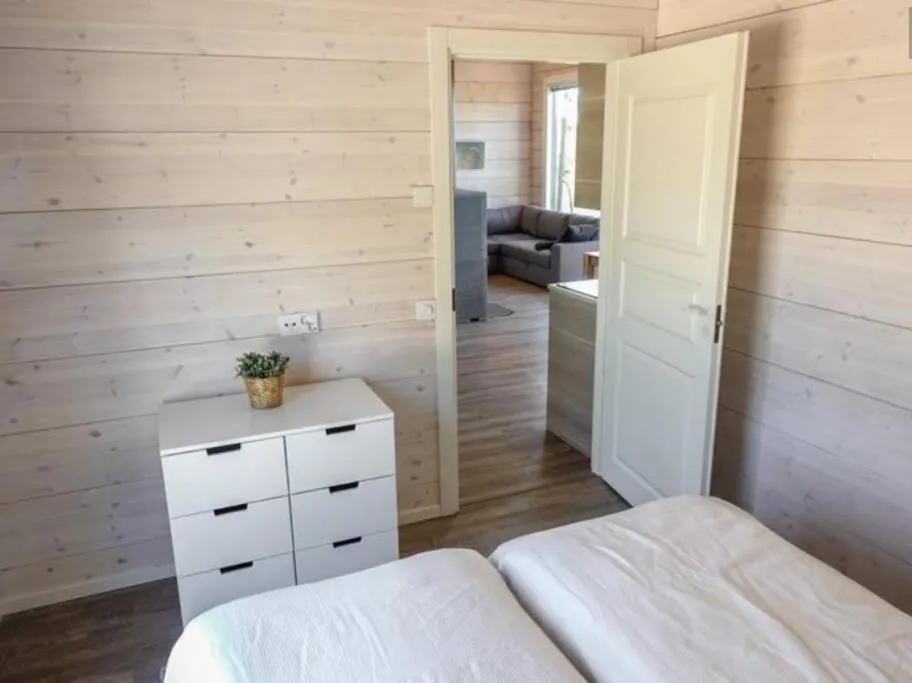Bed in Villa Paatari, Inari (Paadarjärvi)