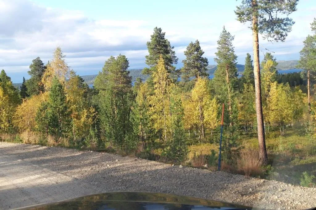 Natural landscape in Villa Paatari, Inari (Paadarjärvi)