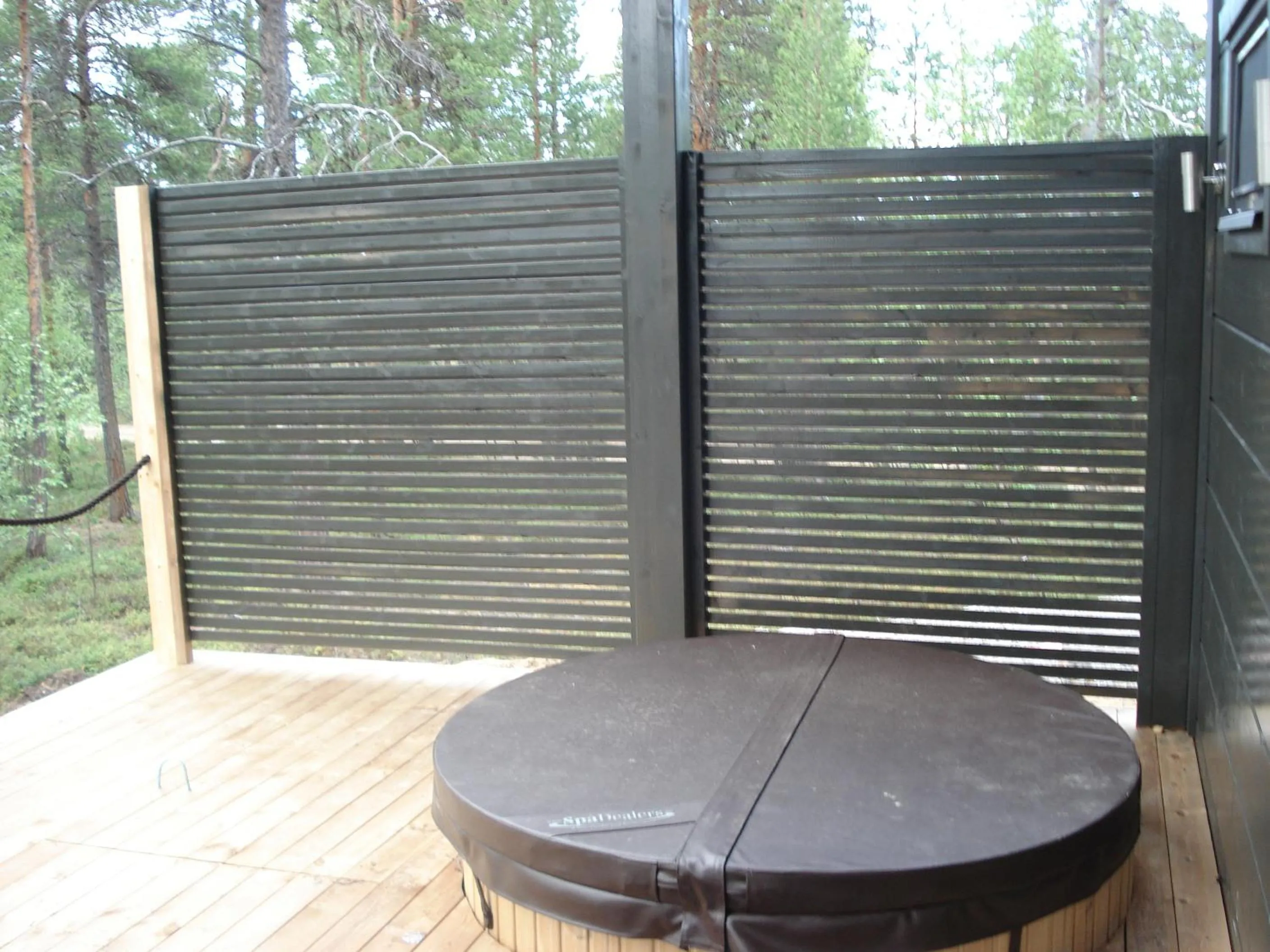 Patio in Villa Paatari, Inari (Paadarjärvi)