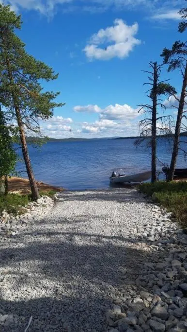 Beach in Villa Paatari, Inari (Paadarjärvi)