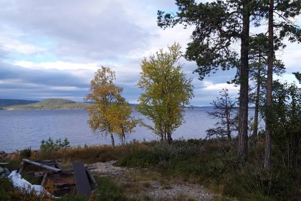 Lake view in Villa Paatari, Inari (Paadarjärvi)
