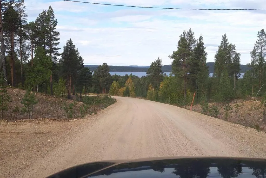 Natural landscape in Villa Paatari, Inari (Paadarjärvi)