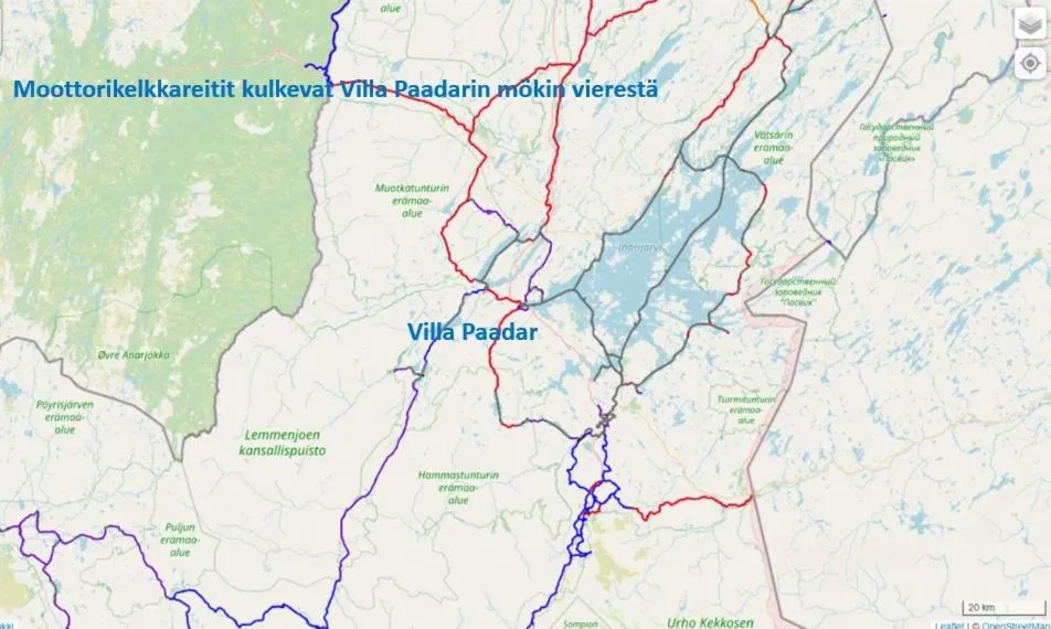 Villa Paatari, Inari (Paadarjärvi)