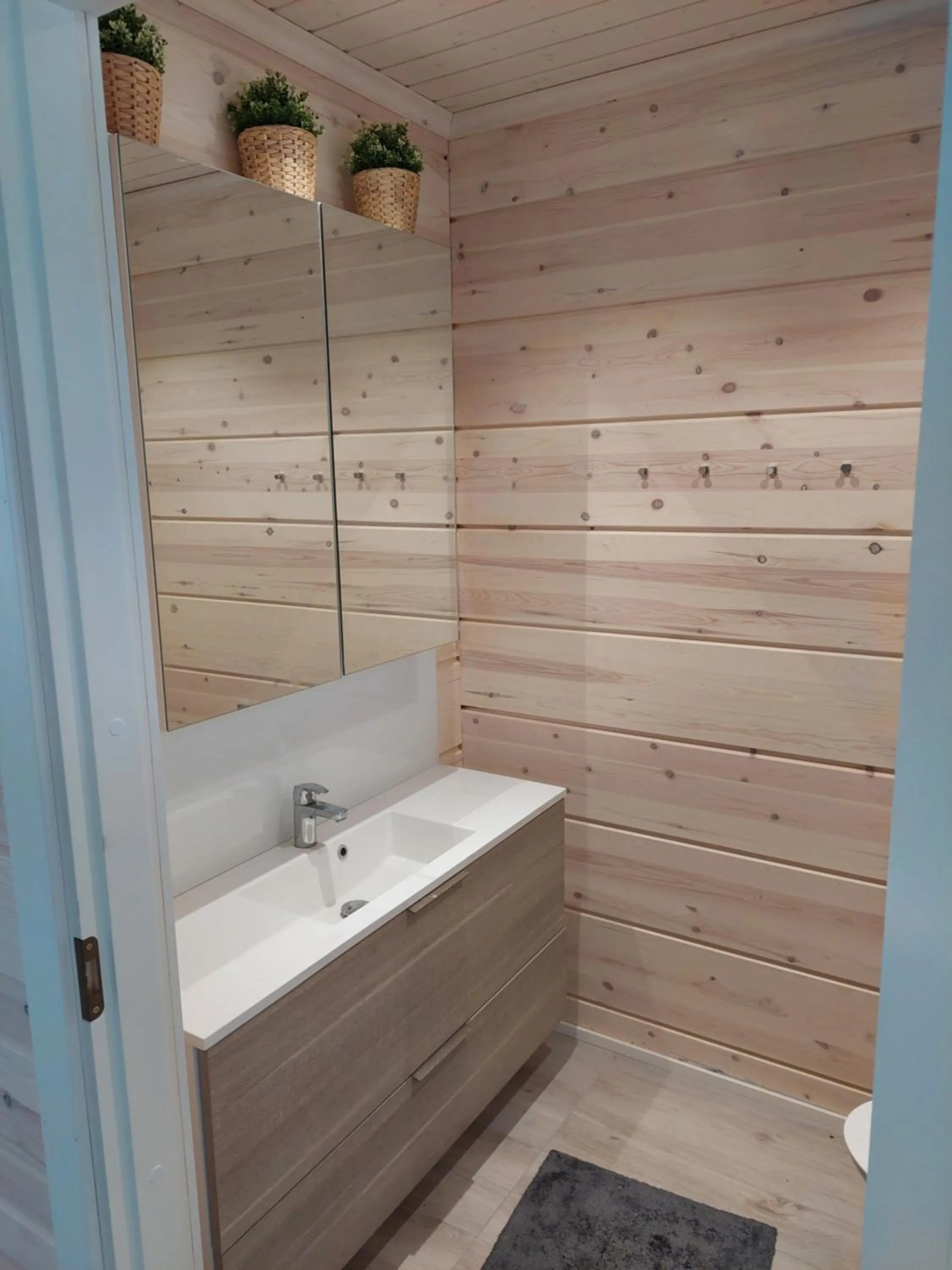 Bathroom in Villa Paatari, Inari (Paadarjärvi)