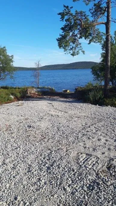 Natural landscape in Villa Paatari, Inari (Paadarjärvi)
