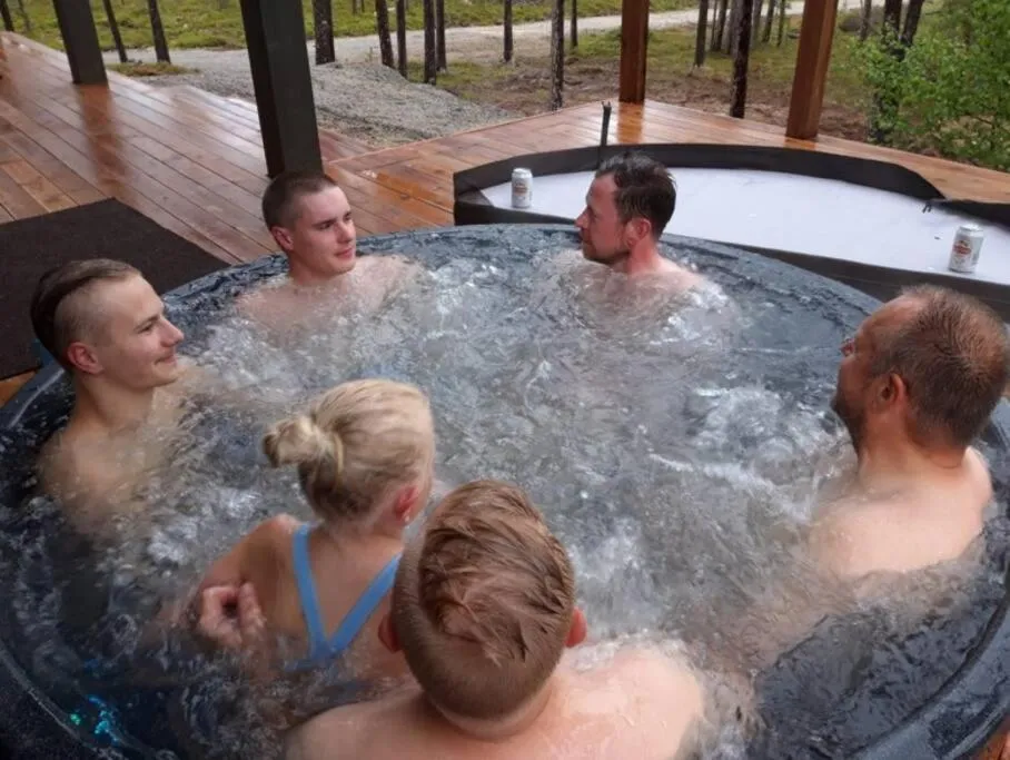 Spa and wellness centre/facilities in Villa Paatari, Inari (Paadarjärvi)
