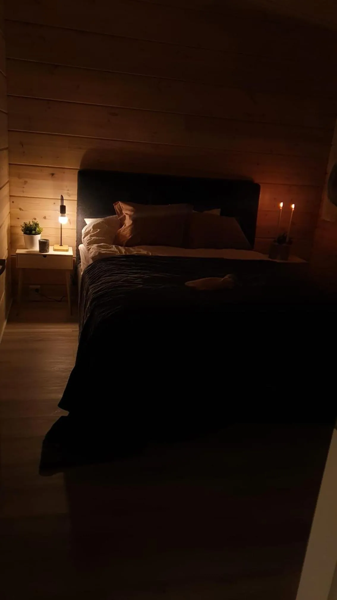 Bed in Villa Paatari, Inari (Paadarjärvi)