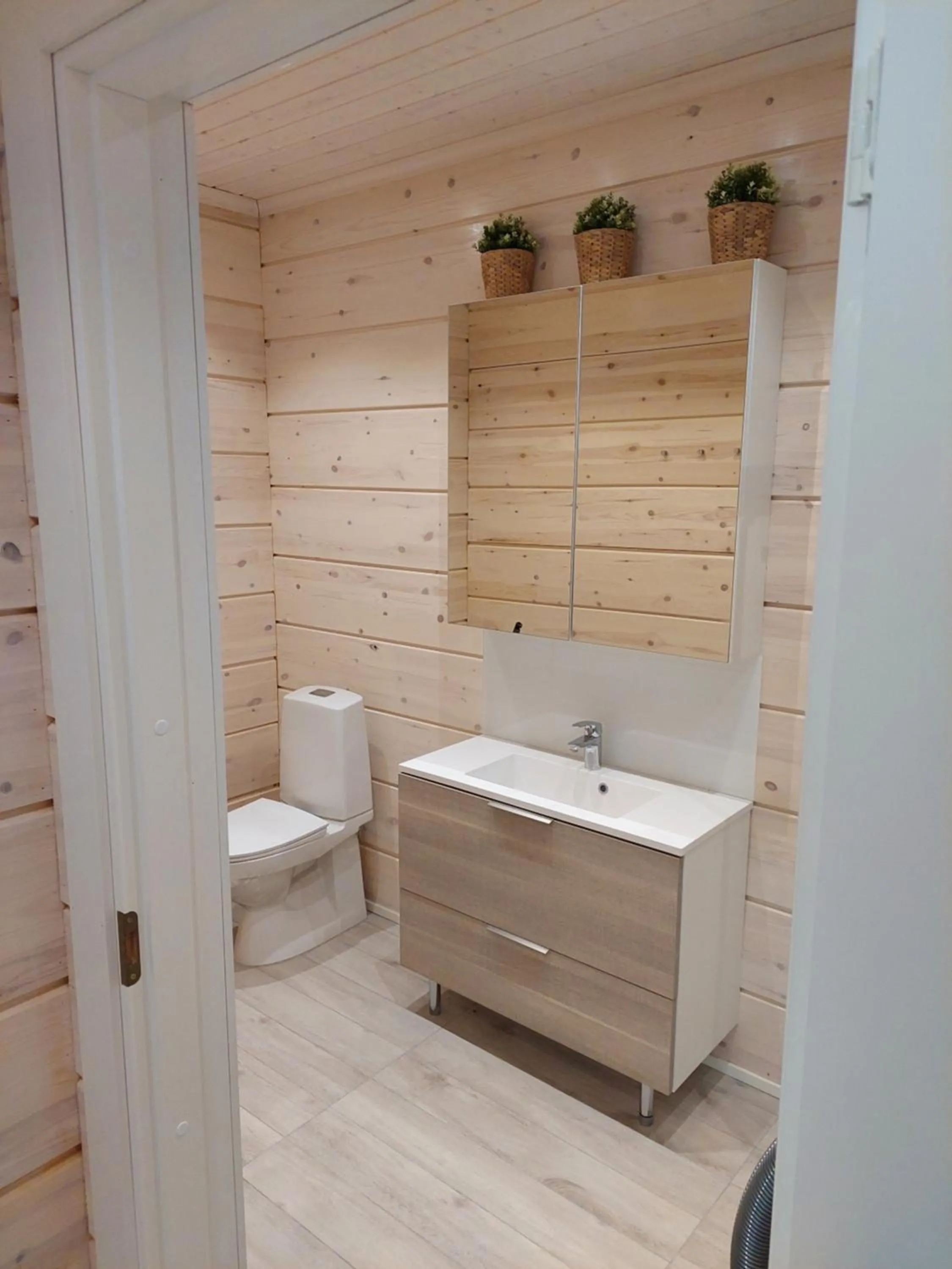 Bathroom in Villa Paatari, Inari (Paadarjärvi)