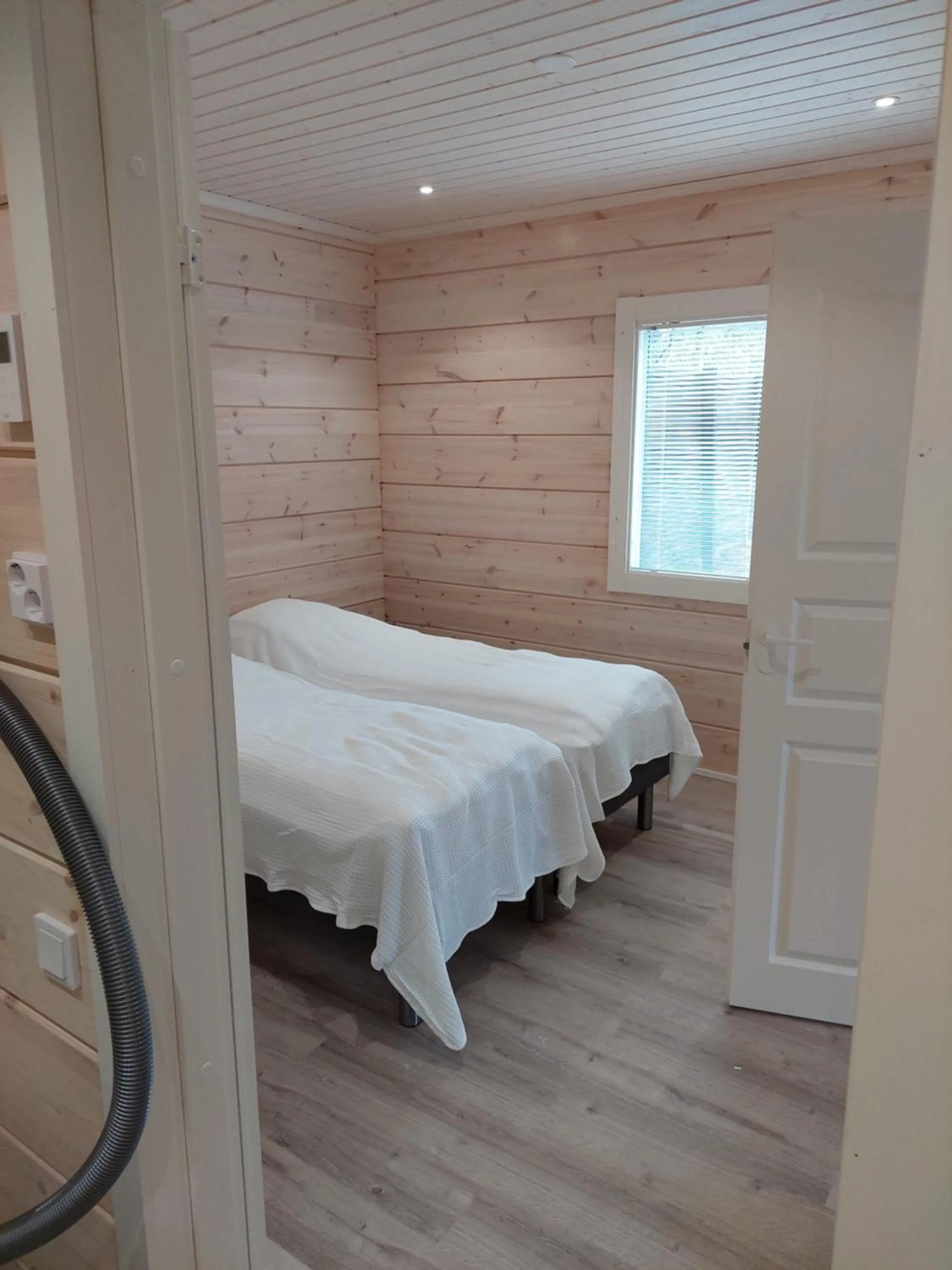 Bed in Villa Paatari, Inari (Paadarjärvi)