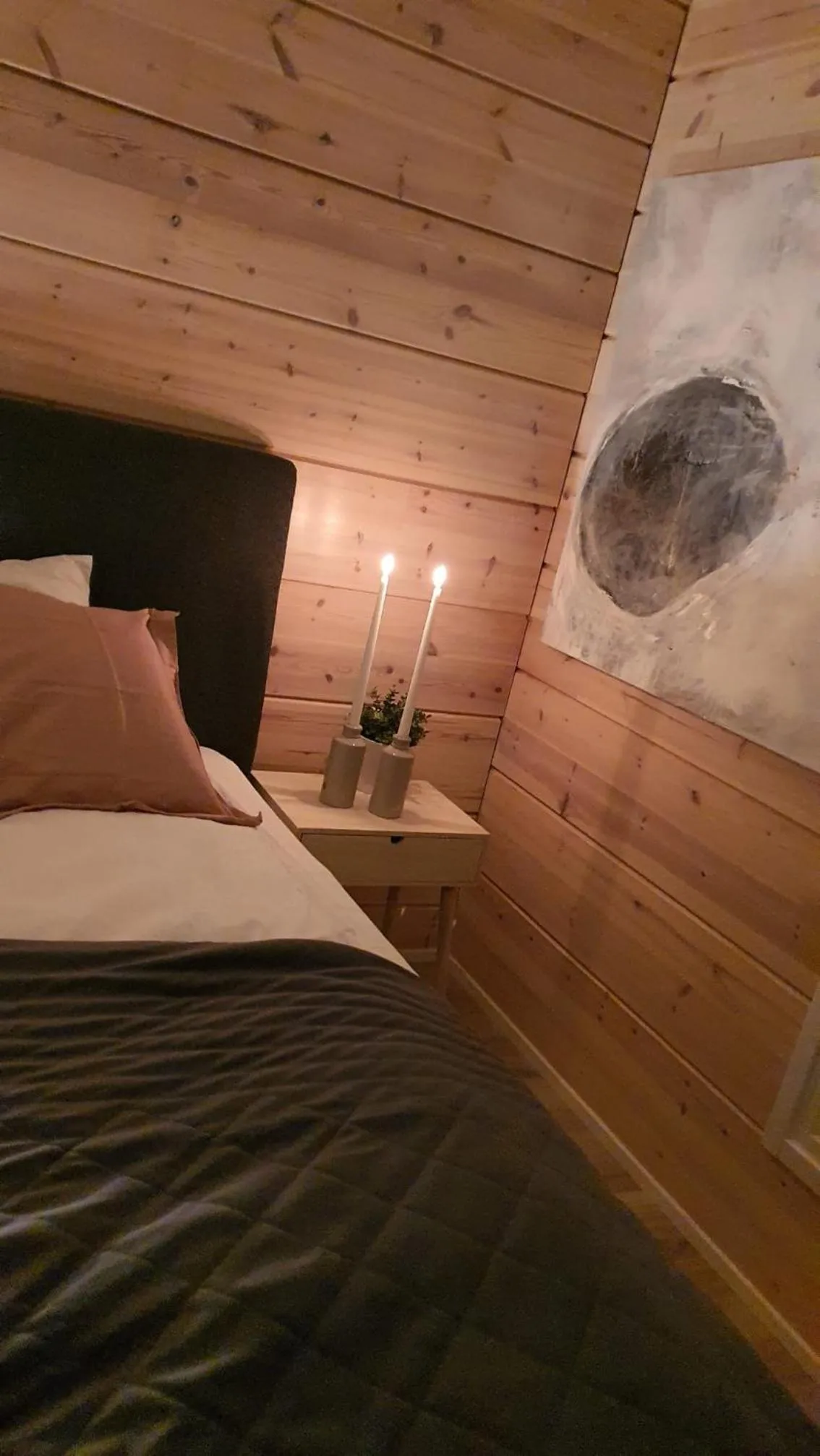 Bed in Villa Paatari, Inari (Paadarjärvi)