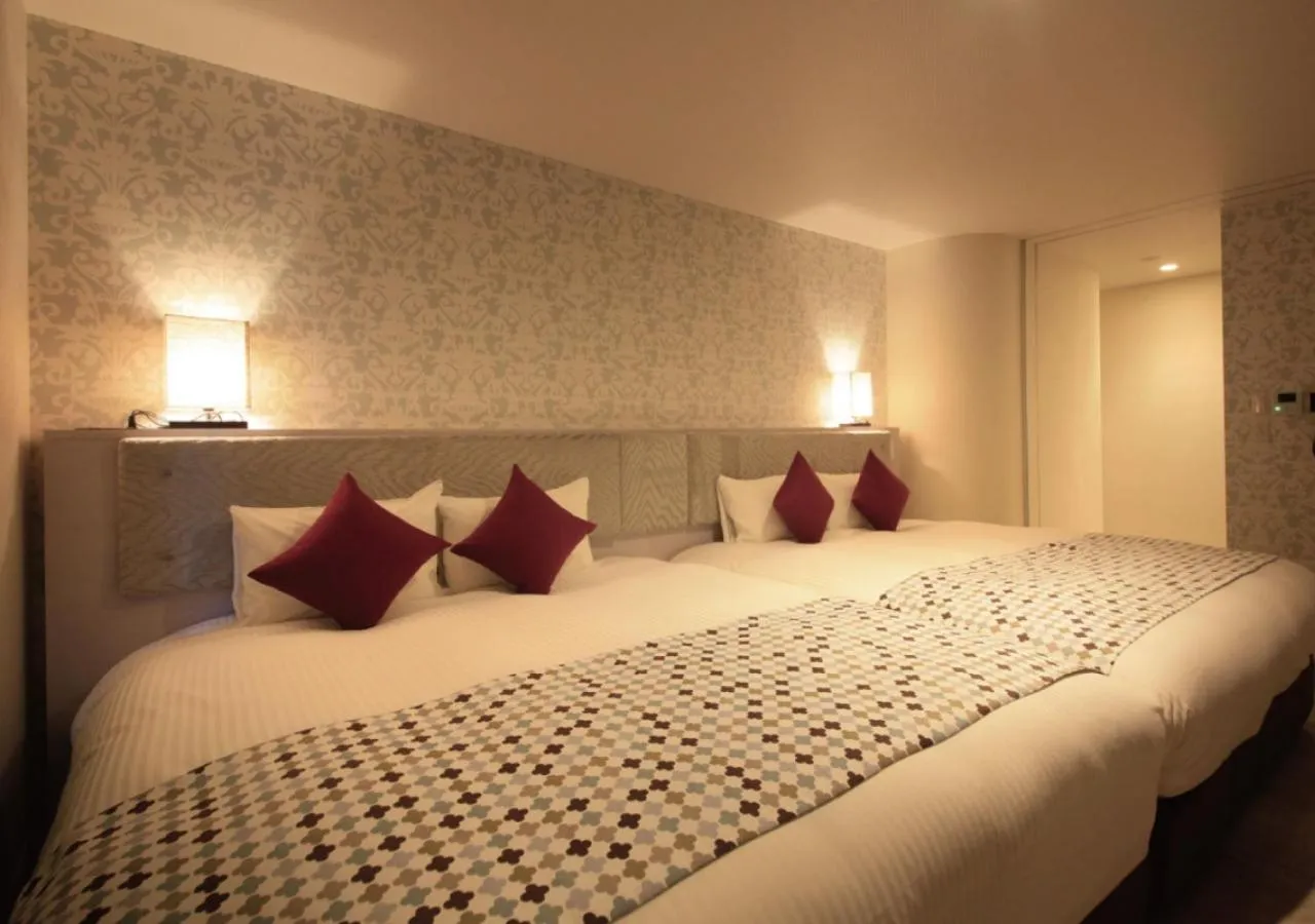 Bed in Centurion Hotel Ueno