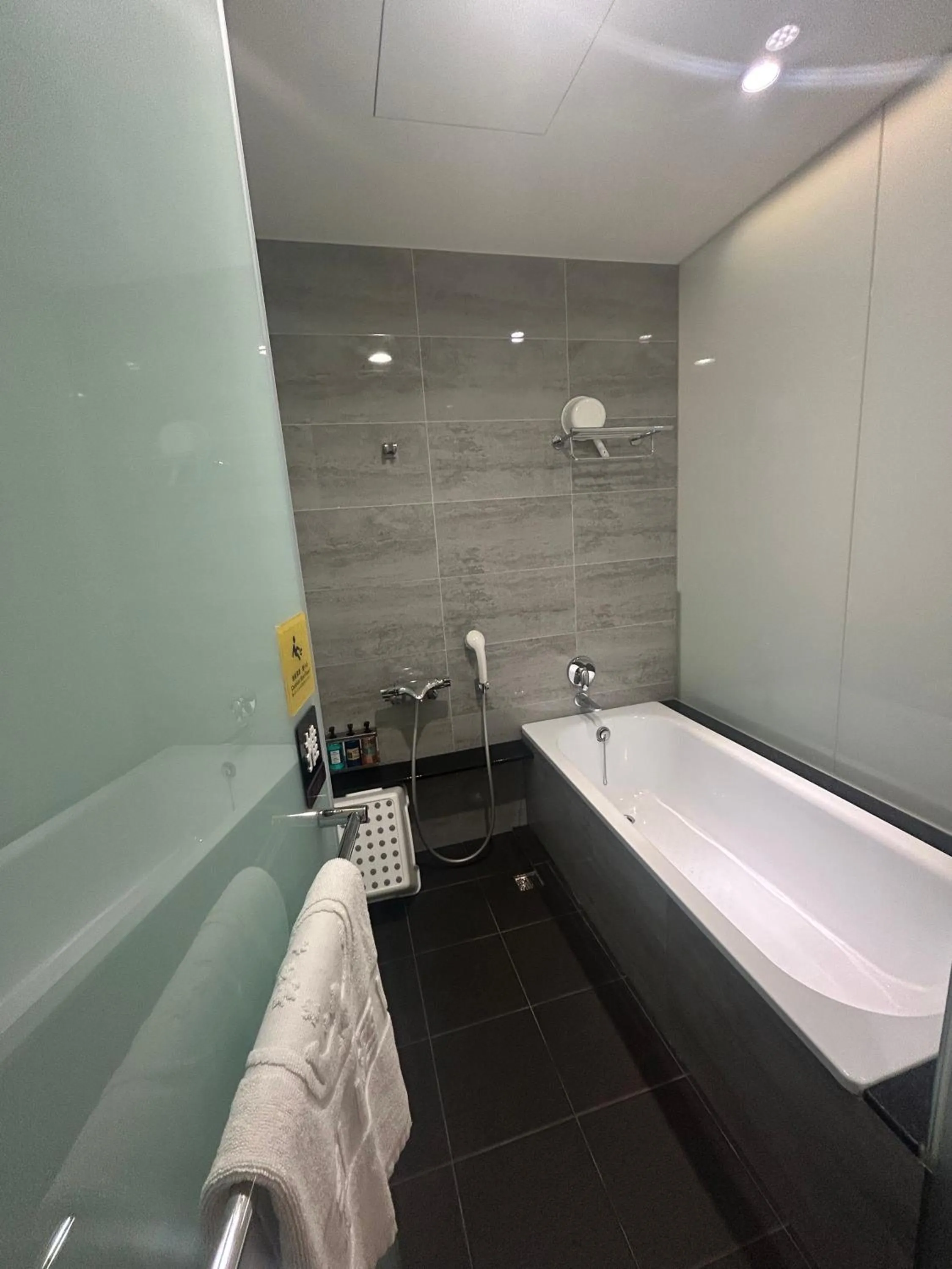 Bathroom in Bentley Hotel