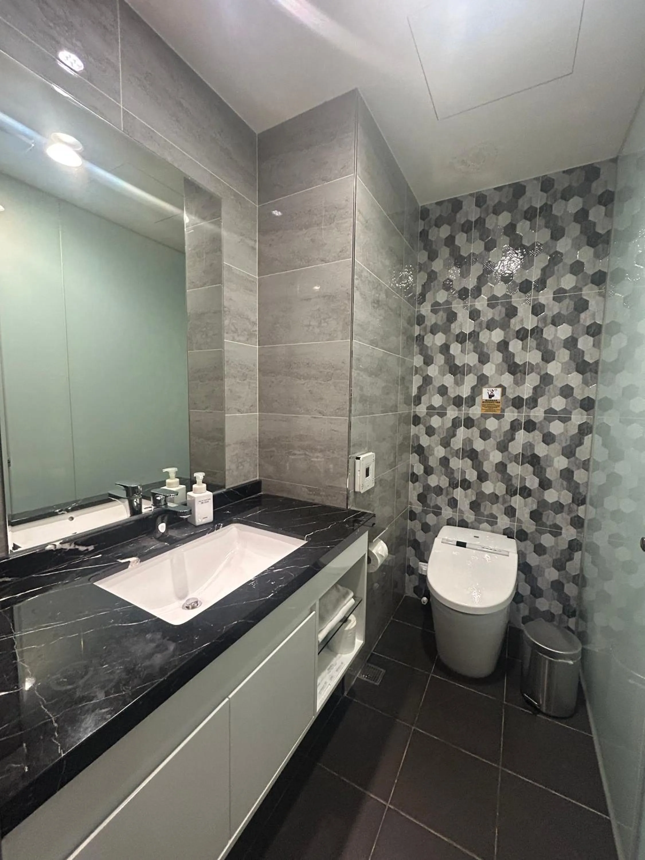 Toilet in Bentley Hotel