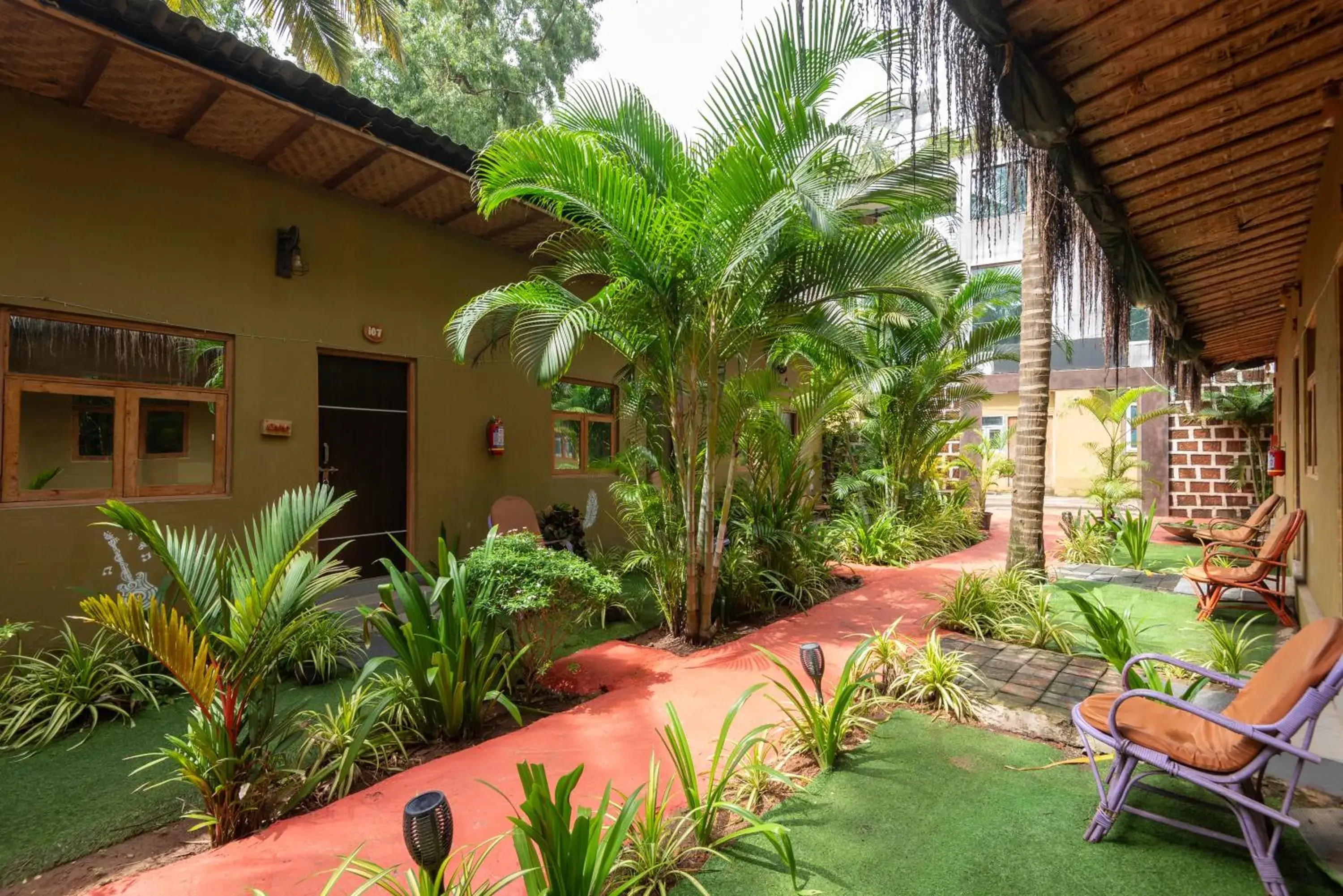 Property building in Amadi Beach Front Resort Property building in Amadi Beach Front Resort