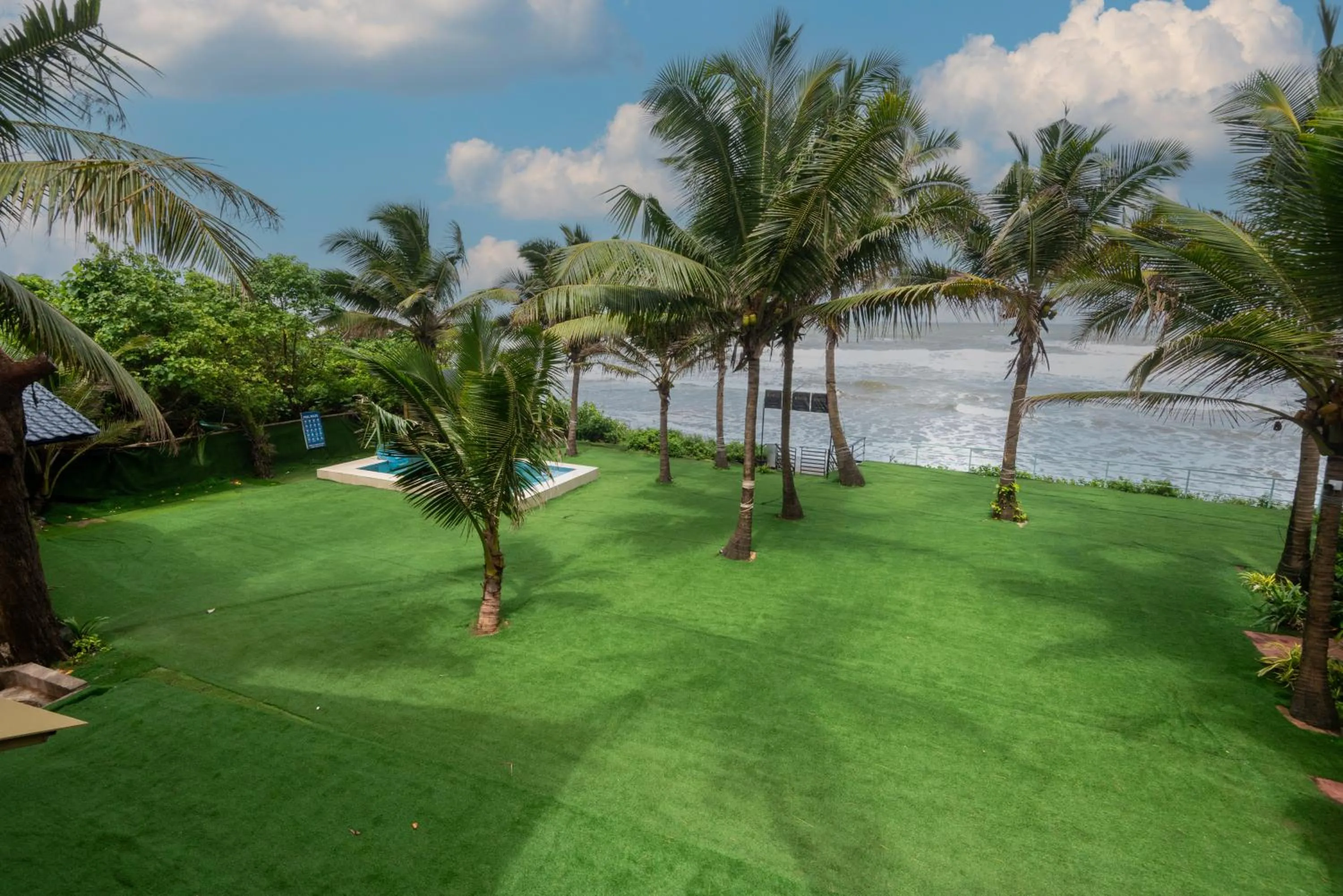 Garden in Amadi Beach Front Resort