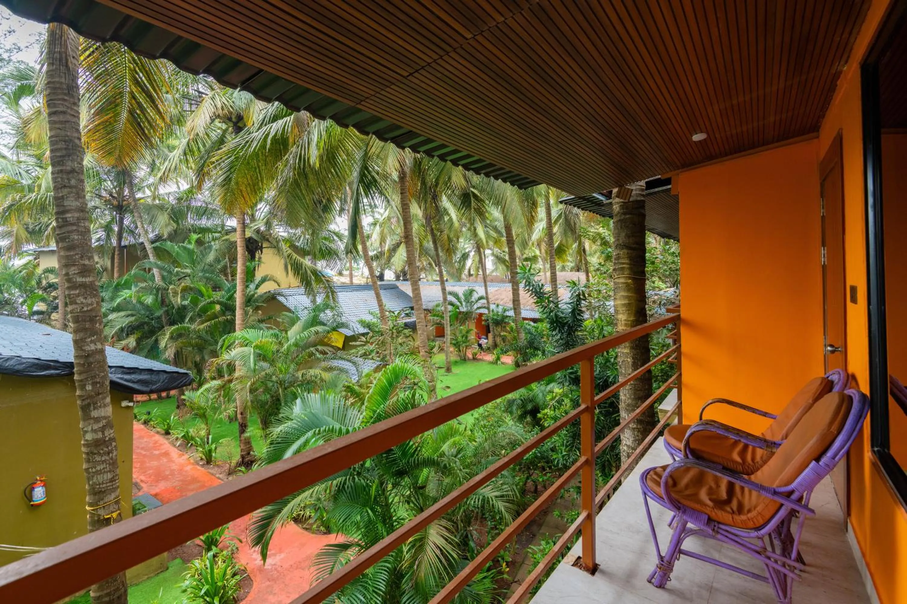 Balcony/Terrace in Amadi Beach Front Resort