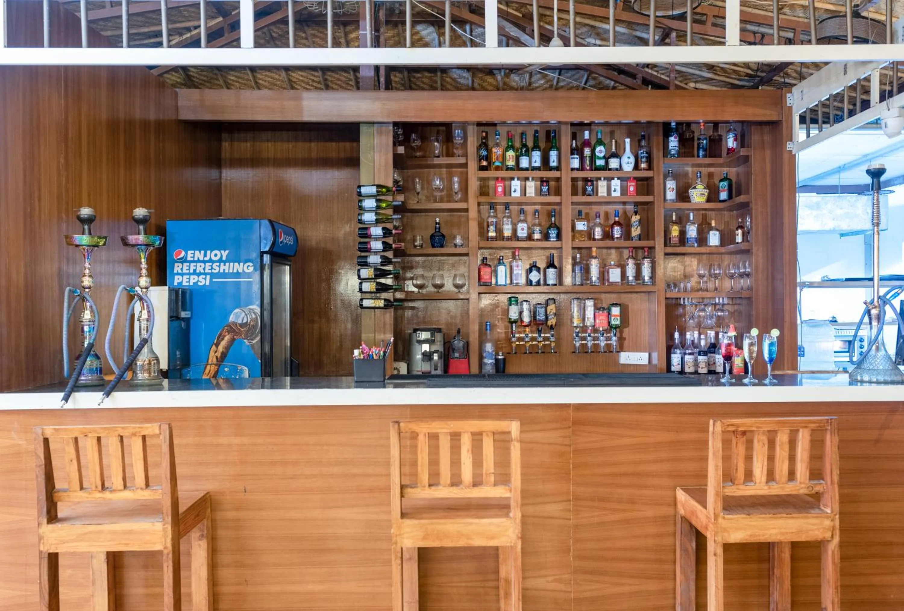 Lounge or bar in Amadi Beach Front Resort