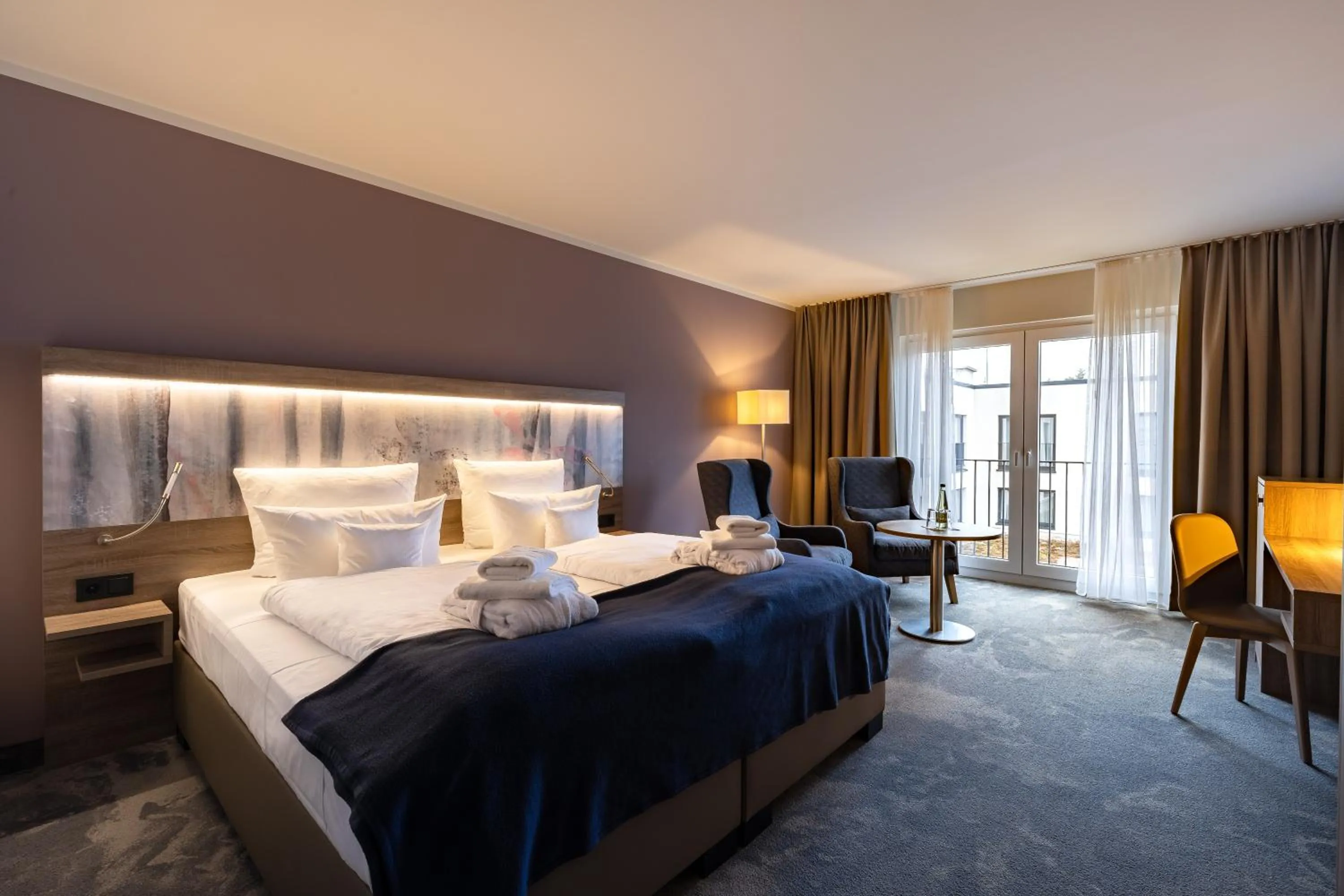 Bed in Santé Royale Rügen Resort