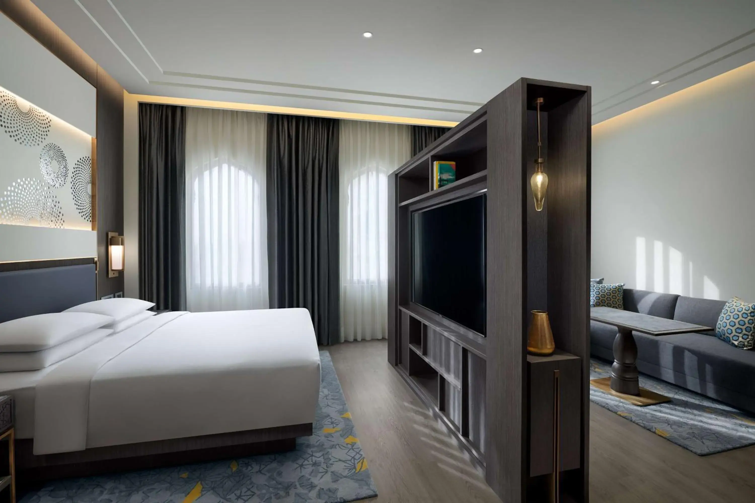 Bedroom, Bed in Hyatt Regency Jaipur Mansarovar Bedroom, Bed in Hyatt Regency Jaipur Mansarovar