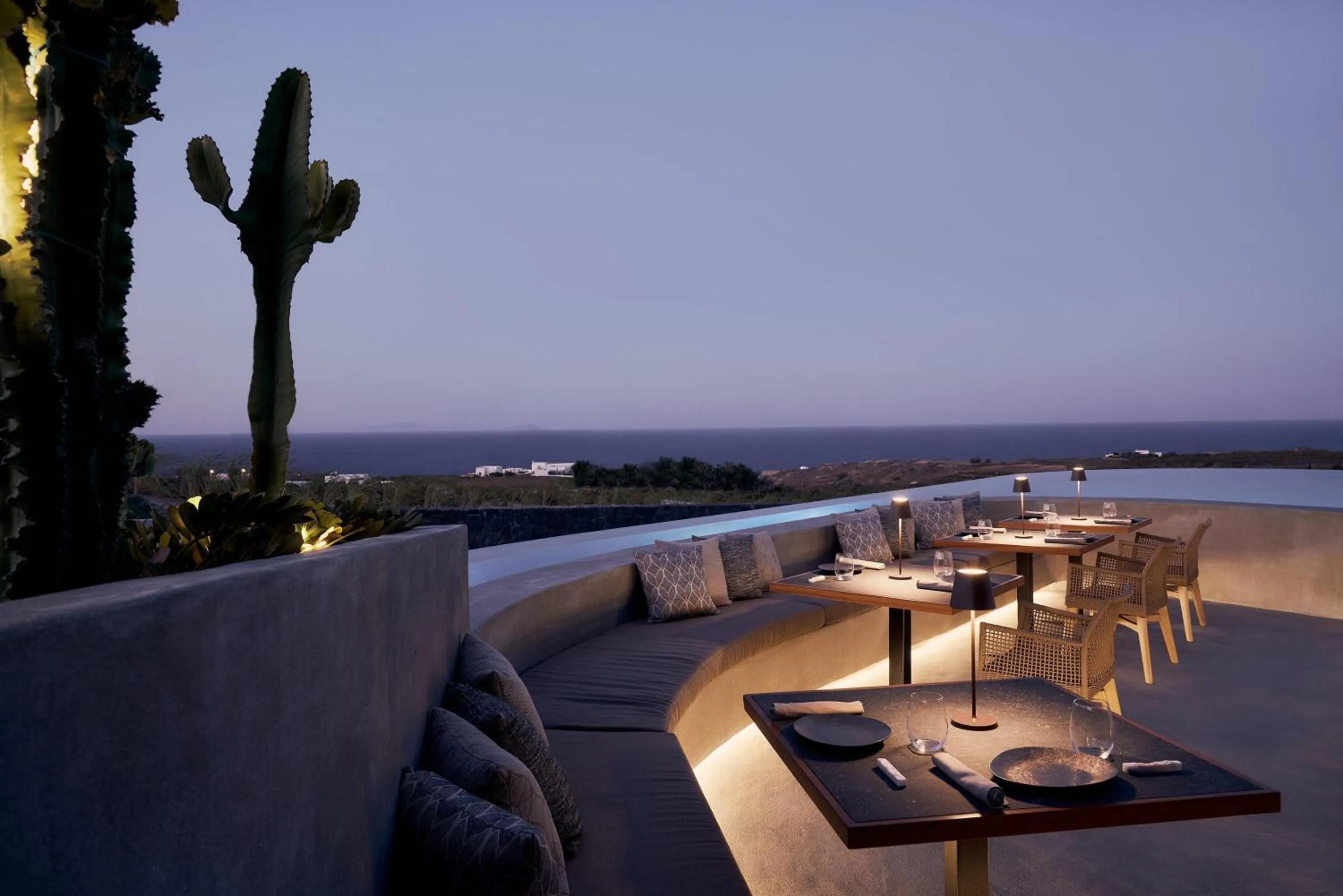 Restaurant/places to eat in Magma Resort Santorini, In The Unbound Collection By Hyatt