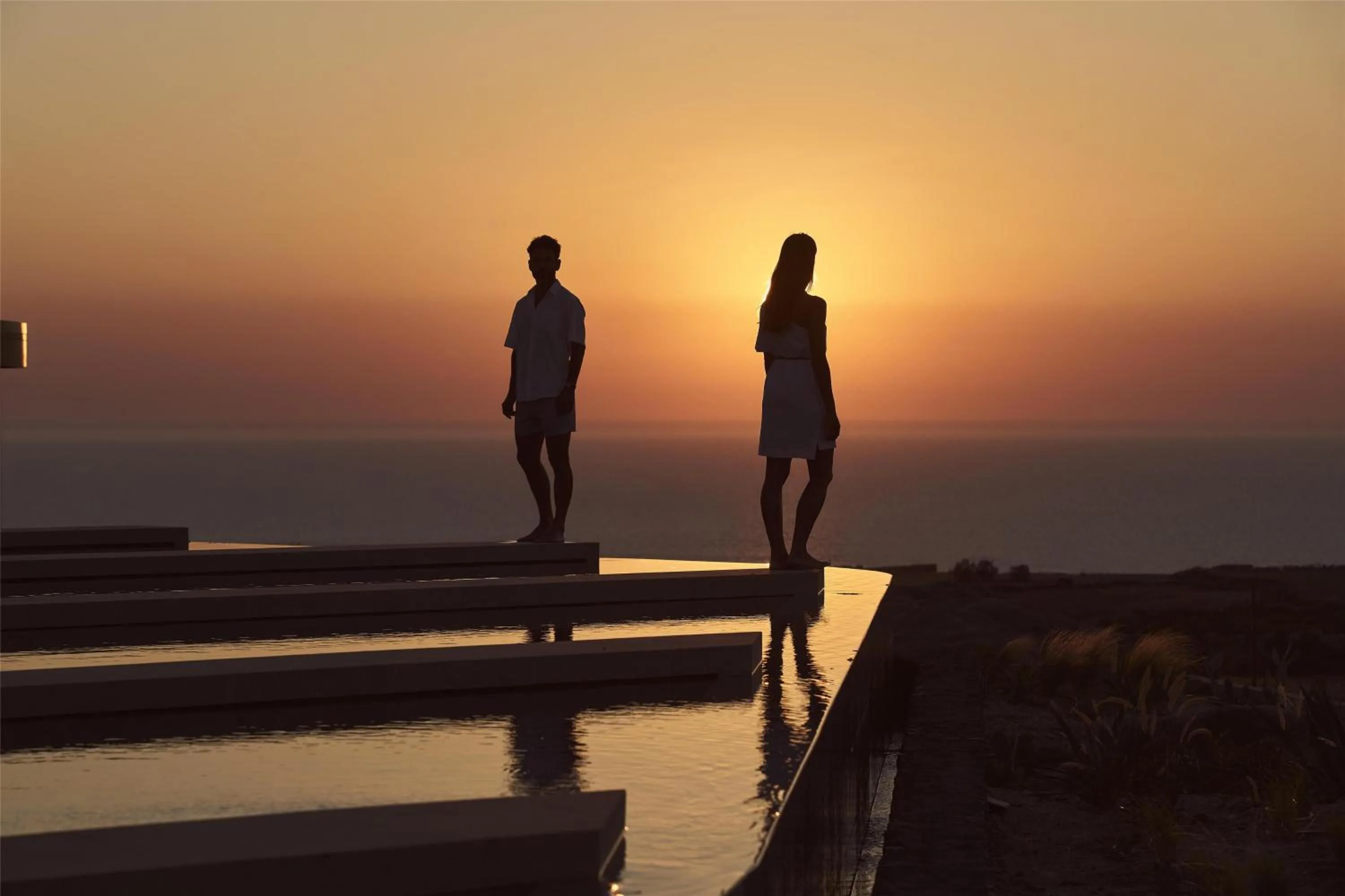Photo of the whole room in Magma Resort Santorini, In The Unbound Collection By Hyatt