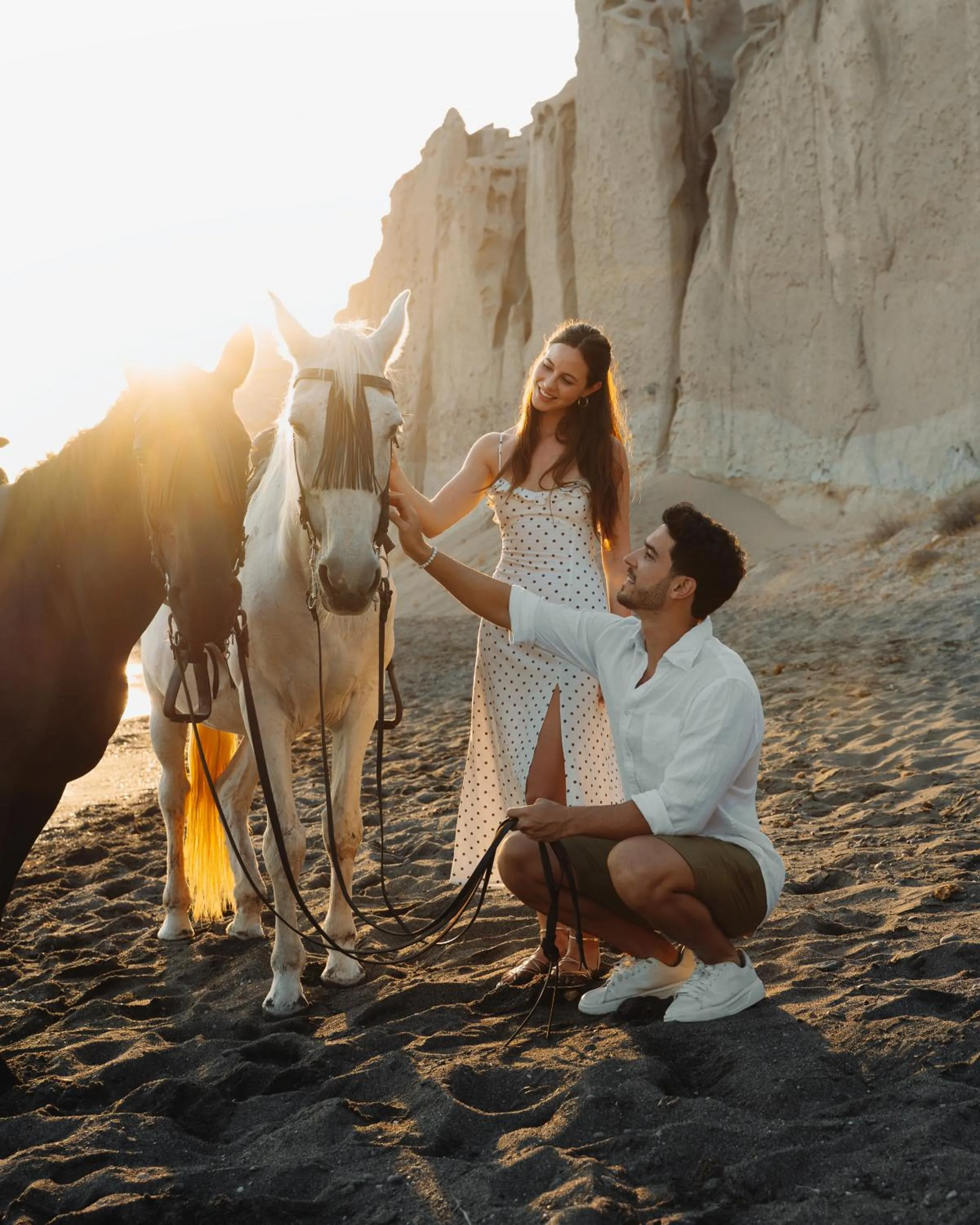 Horse-riding in Magma Resort Santorini, In The Unbound Collection By Hyatt