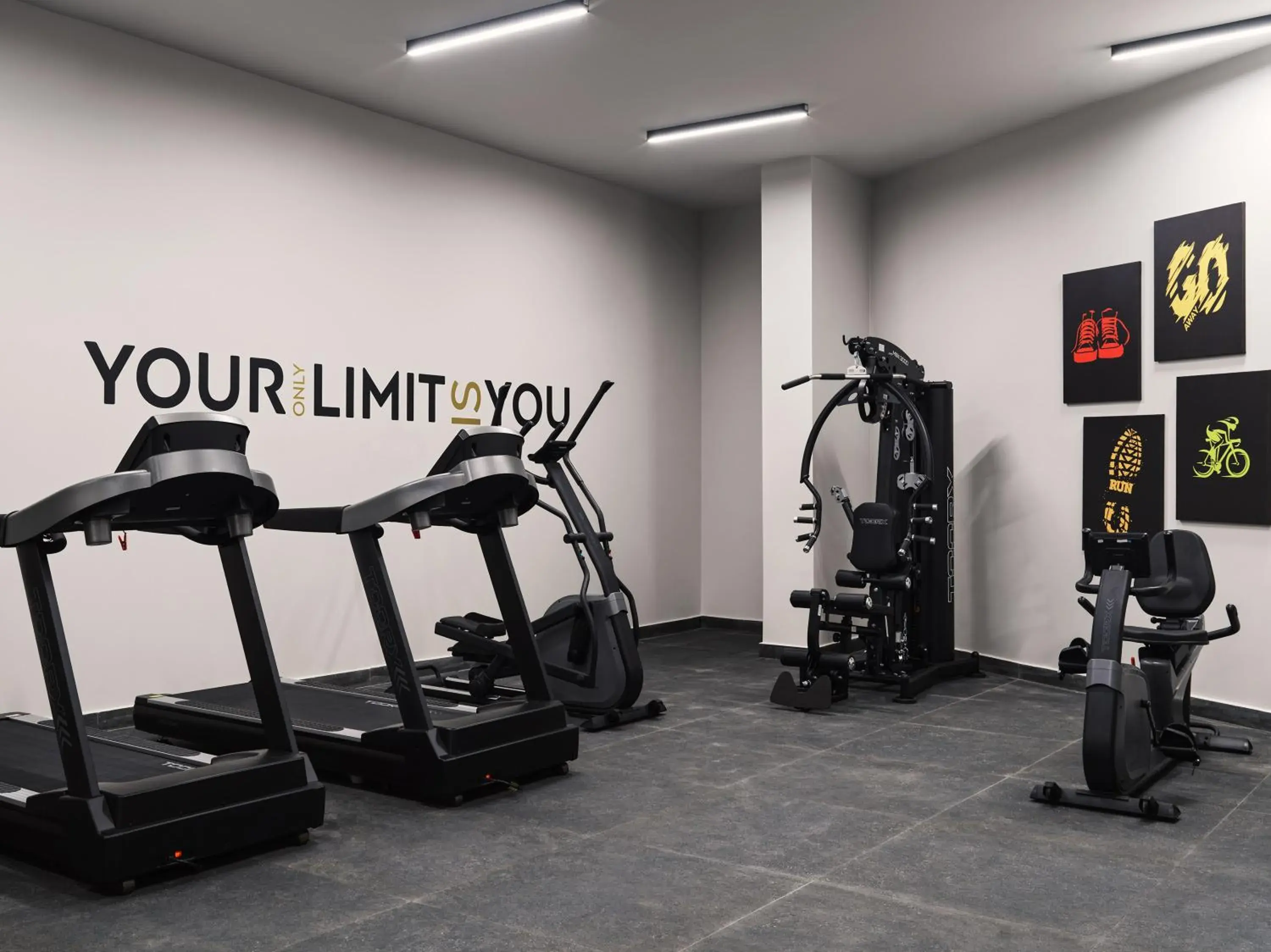 Fitness centre/facilities in Magma Resort Santorini, In The Unbound Collection By Hyatt Fitness centre/facilities in Magma Resort Santorini, In The Unbound Collection By Hyatt