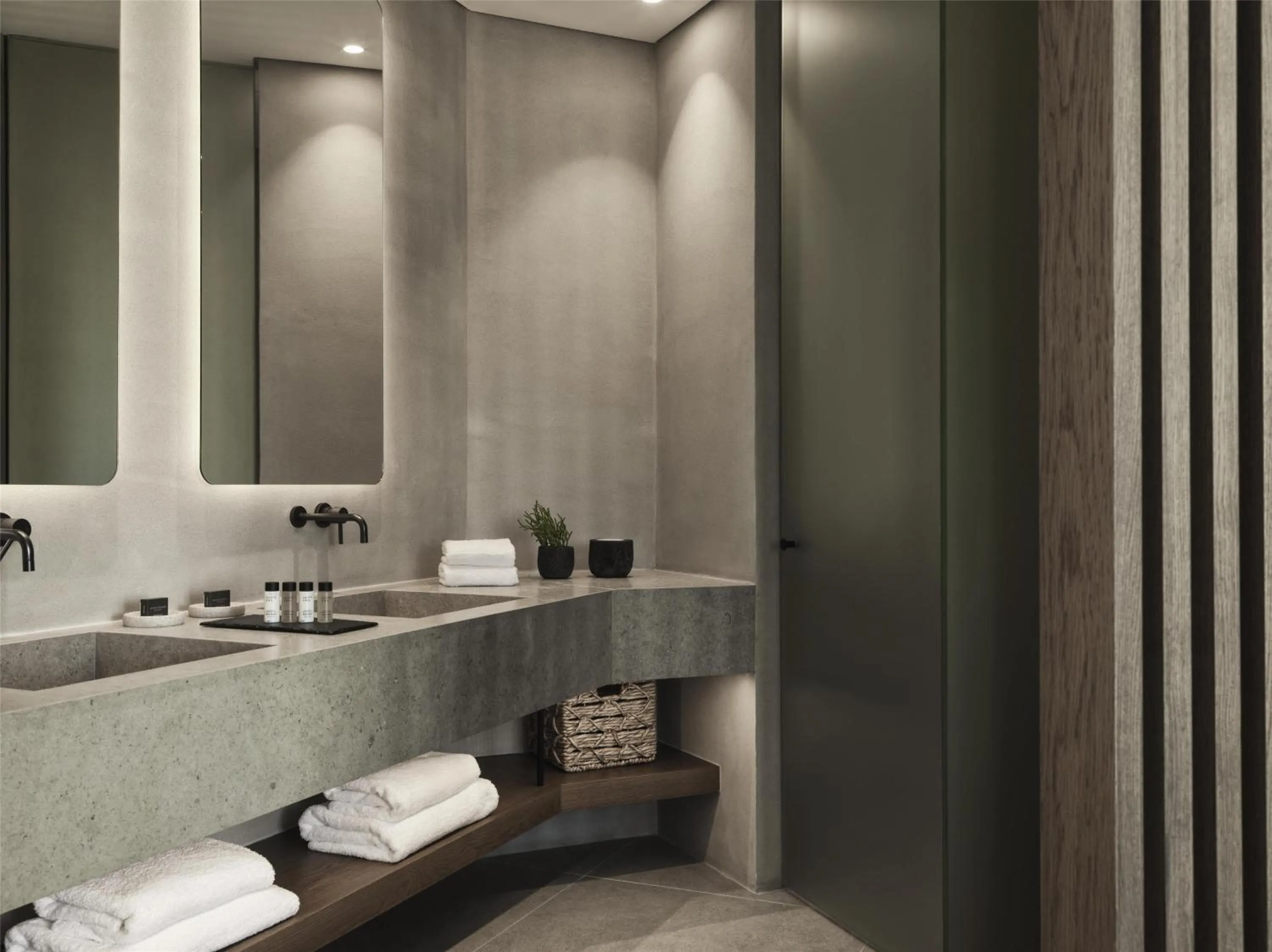 Photo of the whole room in Magma Resort Santorini, In The Unbound Collection By Hyatt