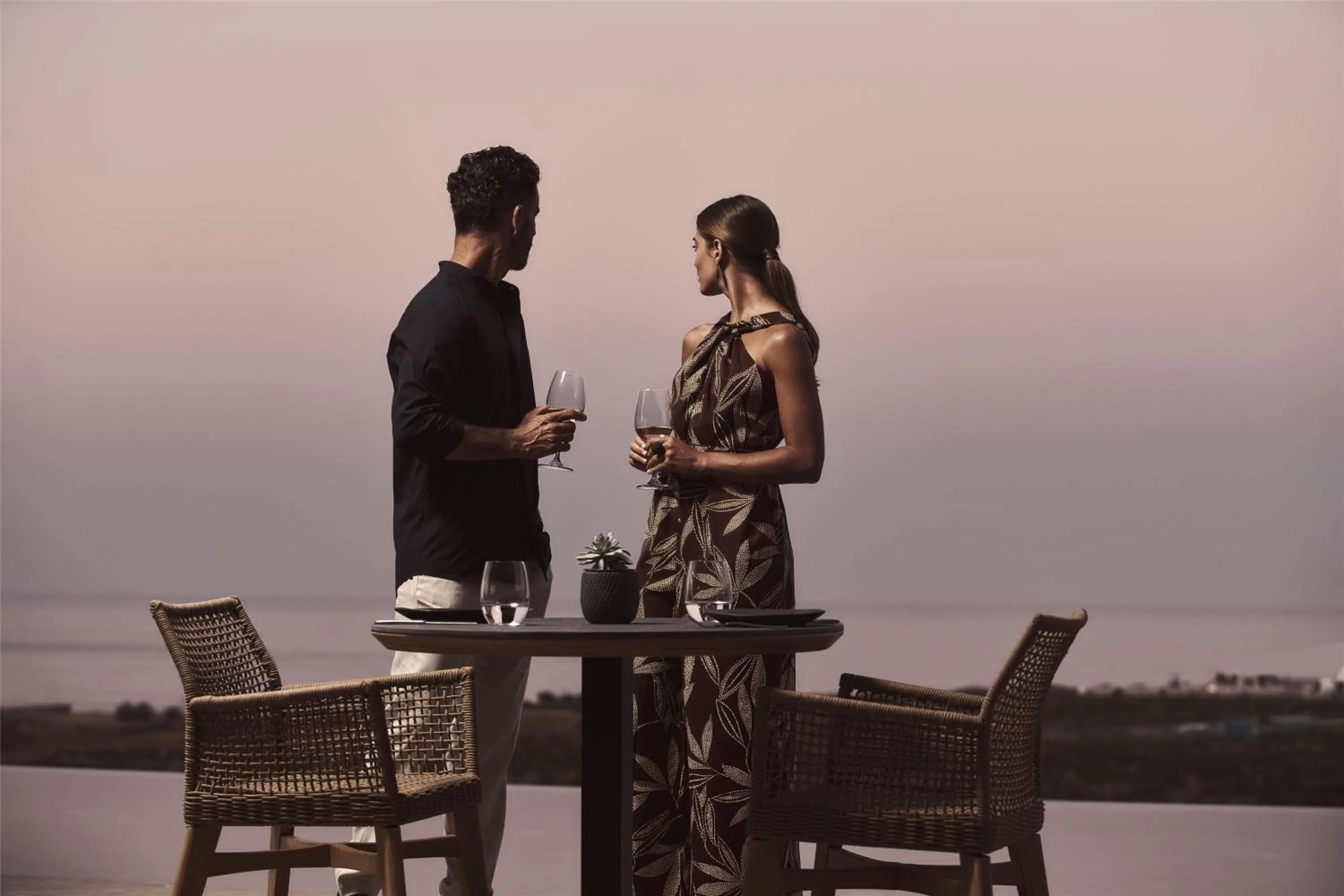 Photo of the whole room in Magma Resort Santorini, In The Unbound Collection By Hyatt