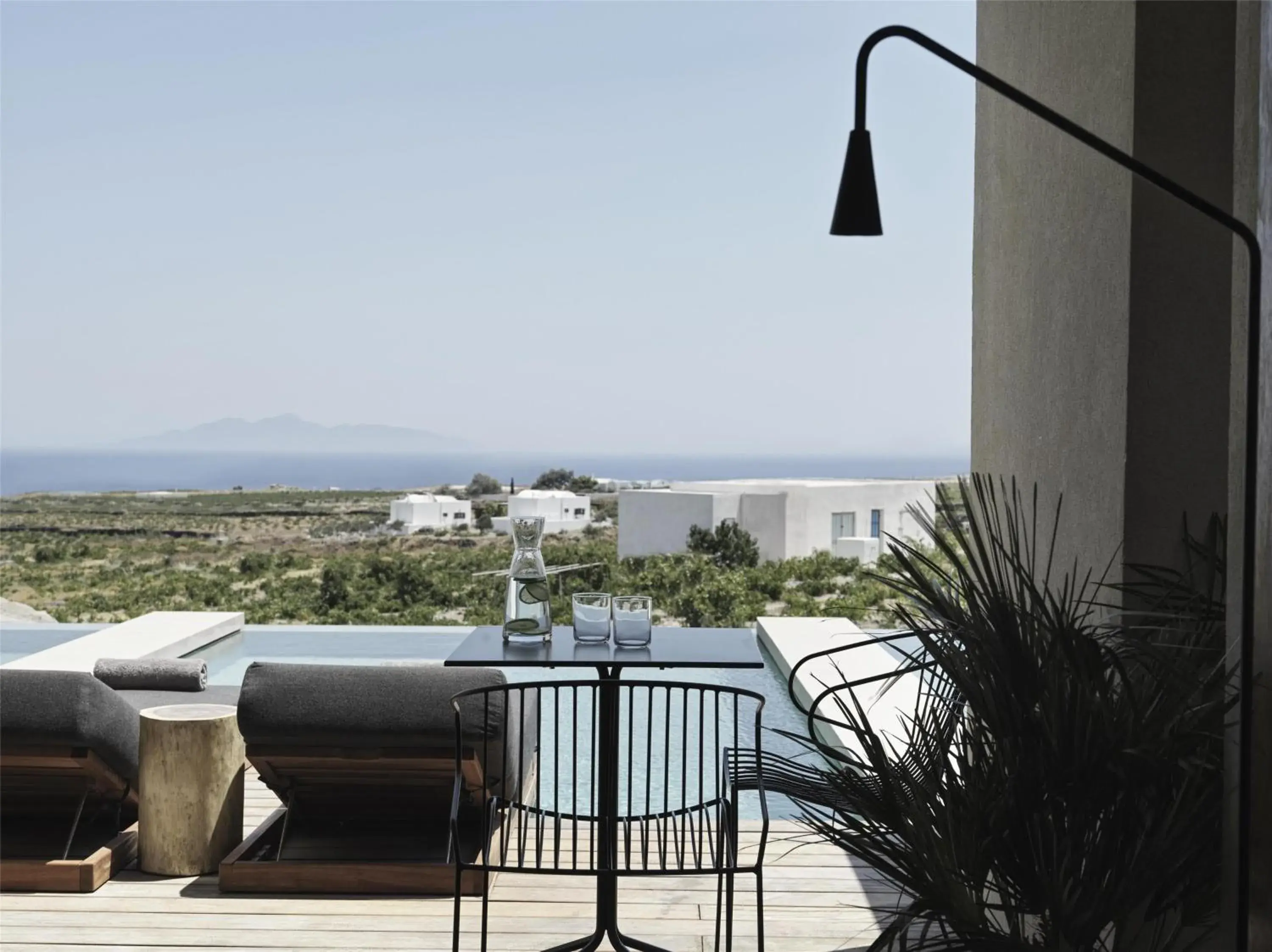 Bedroom in Magma Resort Santorini, In The Unbound Collection By Hyatt Bedroom in Magma Resort Santorini, In The Unbound Collection By Hyatt